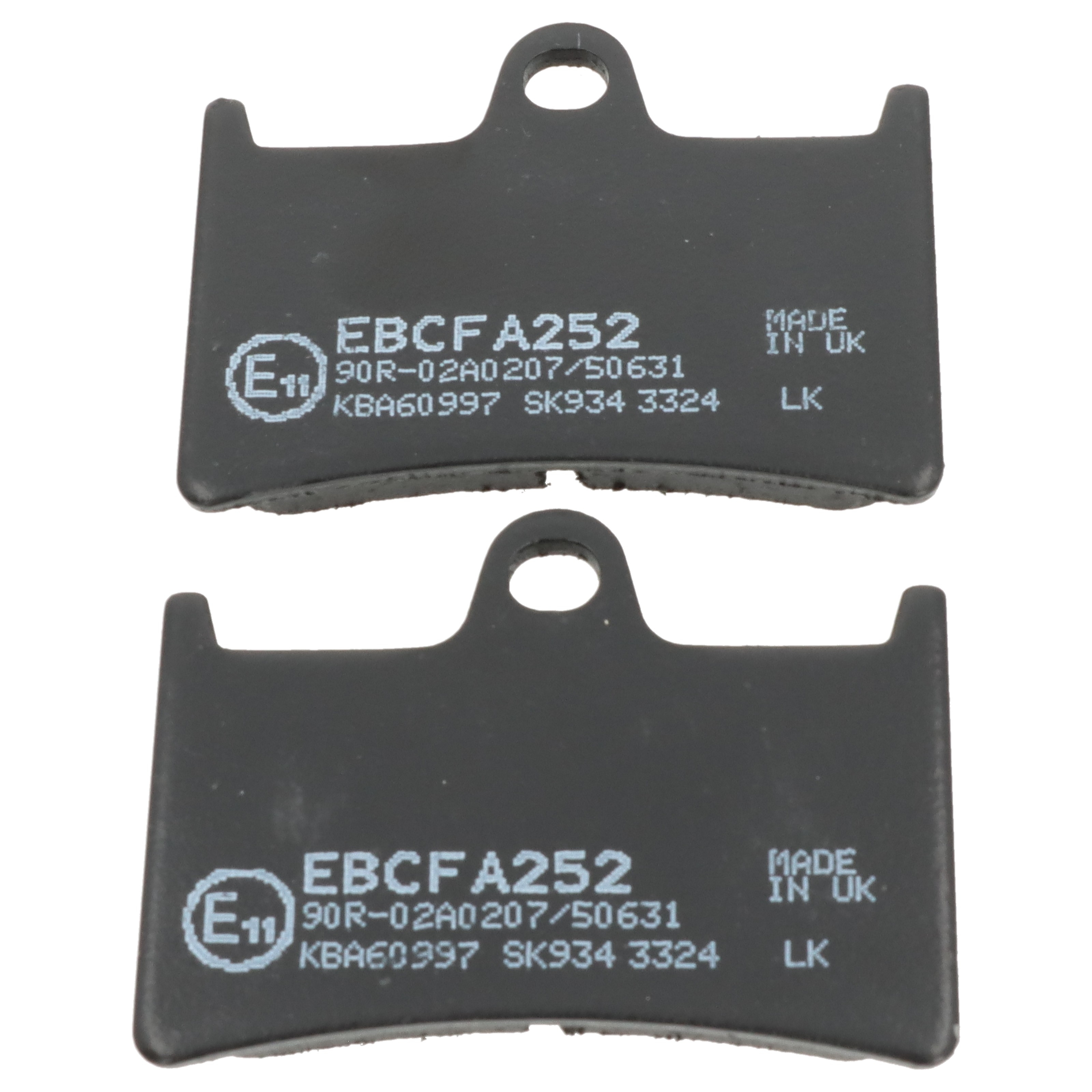 EBC FA252 Bremsbeläge vorne für Yamaha XJR FJR 1300 FZ1 FZ6 FZS MT-07 MT-09 TDM