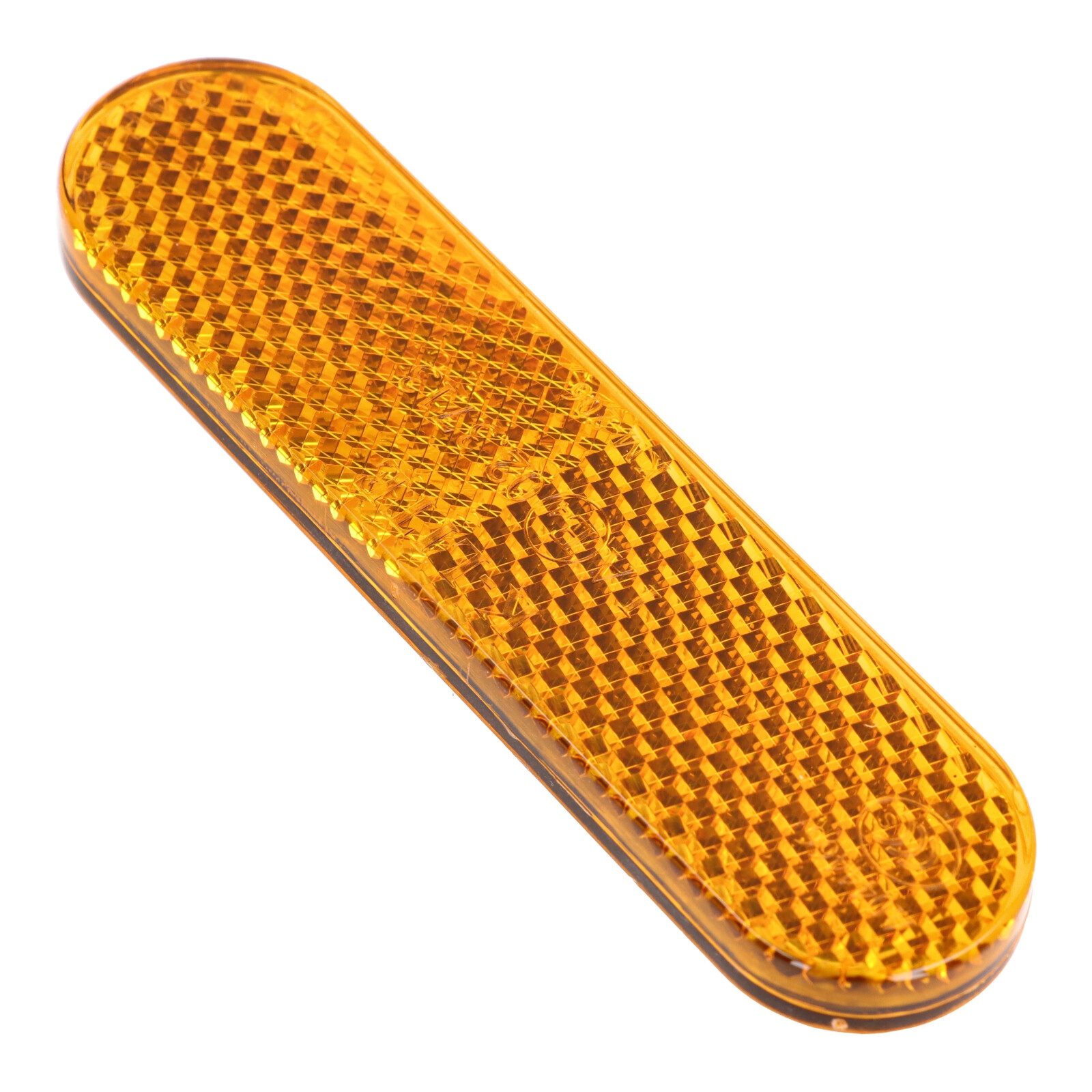 Rückstrahler Katzenauge Reflektor, selbstklebende Folie, E-geprüft, 96x24mm