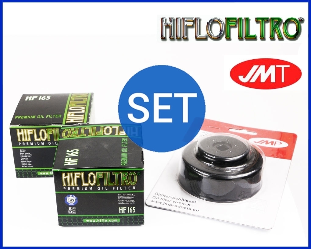Satz Ölfilter HF165 für BMW F 800 800  2006-2010 0216 0234 E8ST/K71 mit Ölfilterschlüssel