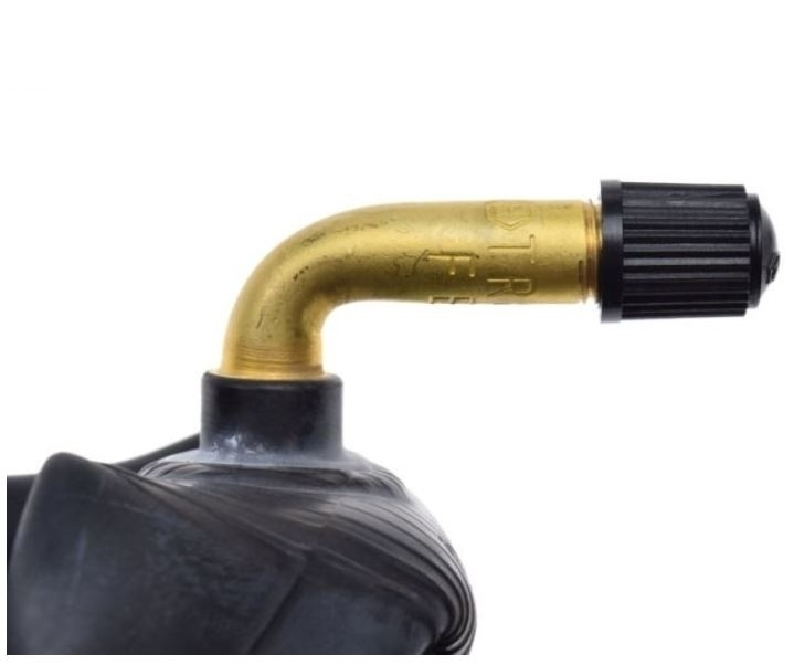 4X Luftschlauch für Kleinreifen TR87 Winkelventil 90° 4.10/3.50-4