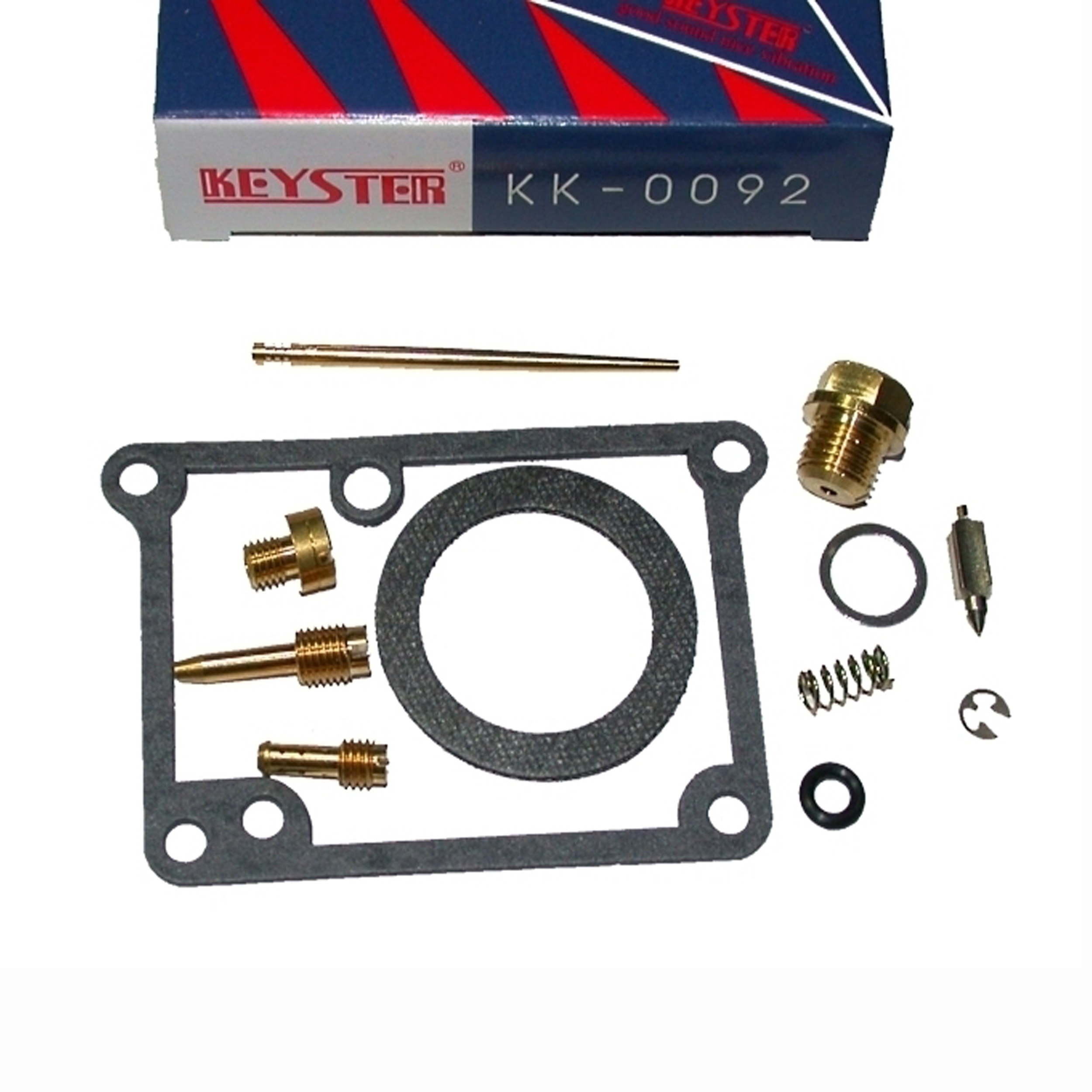 Keyster KK-0092 Vergaser Reparatursatz für Kawasaki KMX 125 B 1991 - 2003 MX125B