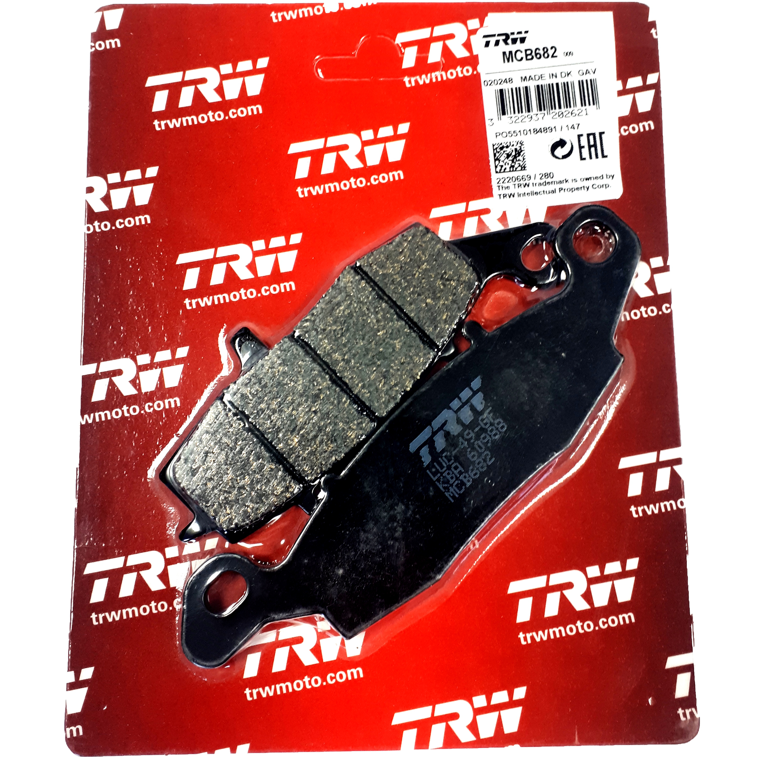 TRW Bremsbelagsatz Bremsbeläge vorne für Kawasaki GPZ VN ER6N ER6F Suzuki GSF GSX VL VZ