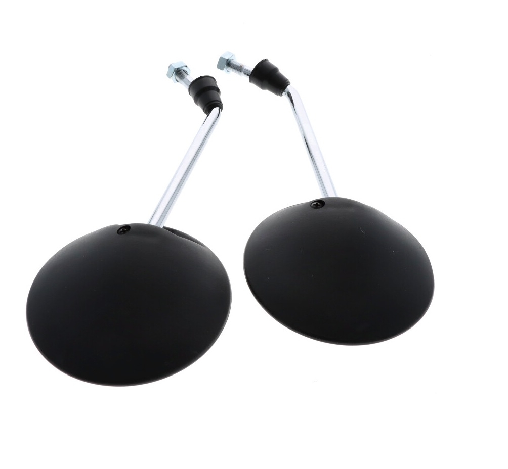 Spiegelpaar für MZ ETZ 125 150 250 251 TS 250/1 M10x1.5mm schwarz