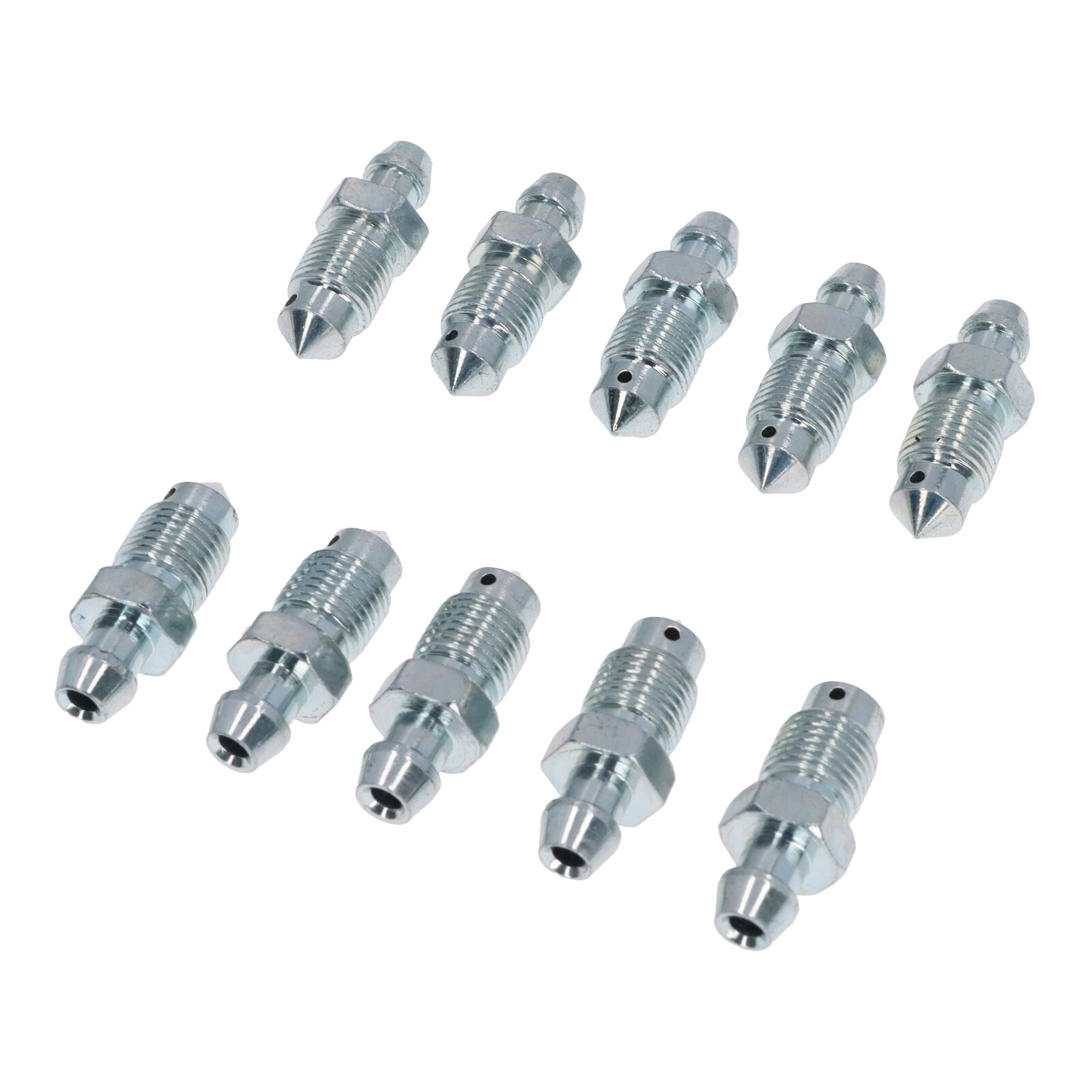 10x Quick Brake 0039-10 Bremsen Entlüfterschraube Entlüftungsventile M10x1x30 mm SW11