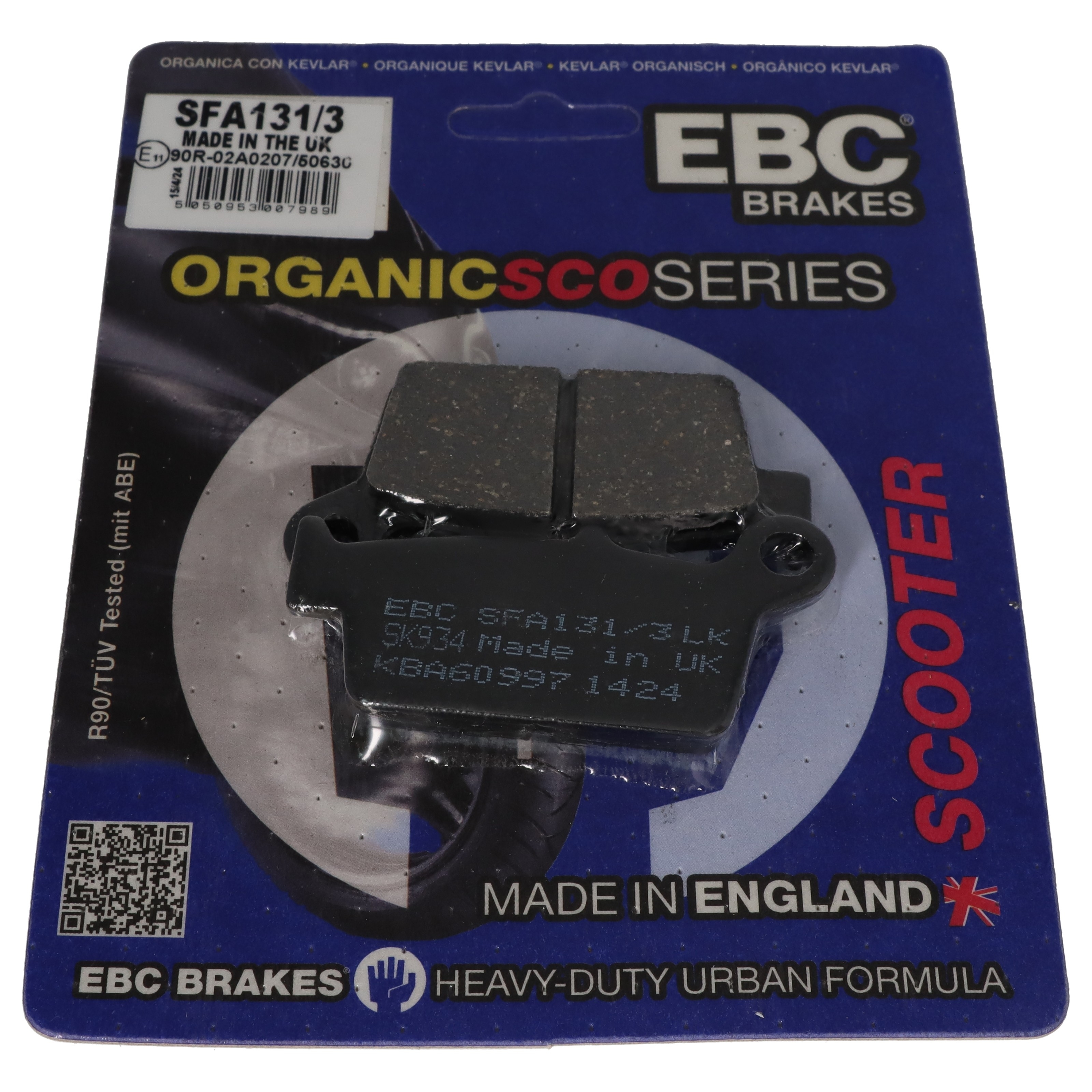 EBC Bremsbeläge SFA131/3 für Hercules SR Sachs SR Peugeot SV 125 80 50