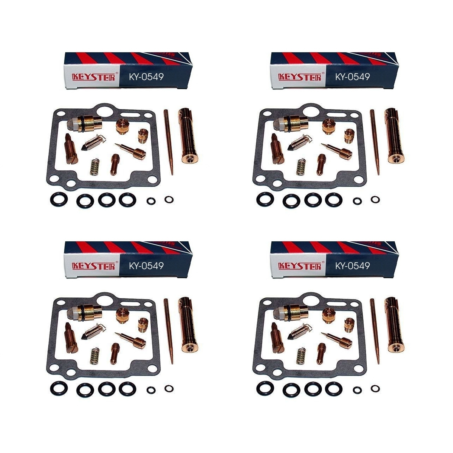 4x Keyster KY-0549 Vergaser Reparatursatz für Yamaha XJ 900  31A  58L  1983-1985
