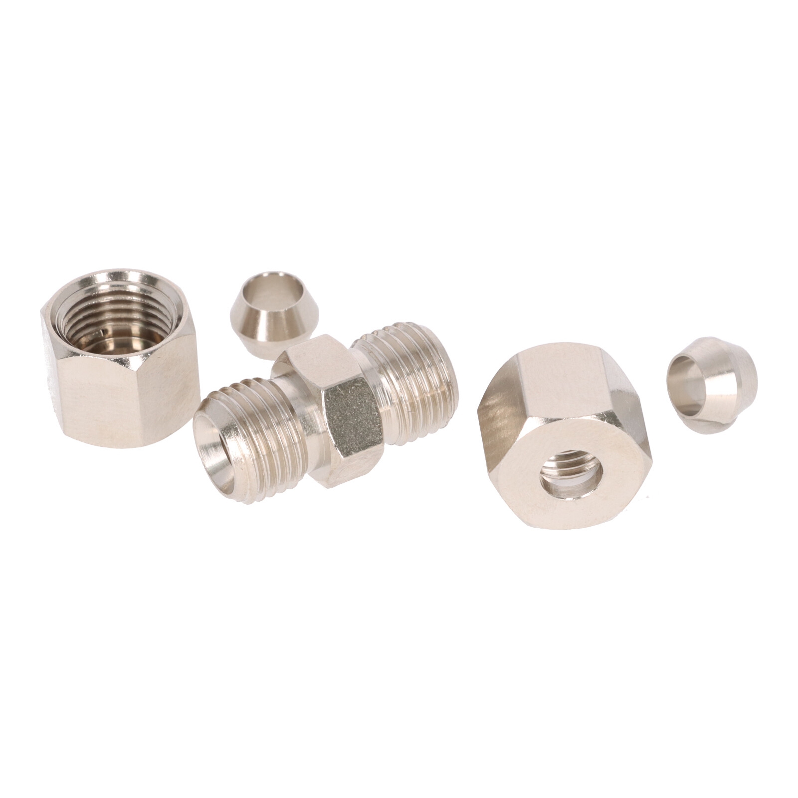 Quickbrake QBSTT5.0 Bremsleitungsverbinder Schnellverbinder 5mm einschraubbar ohne bördeln