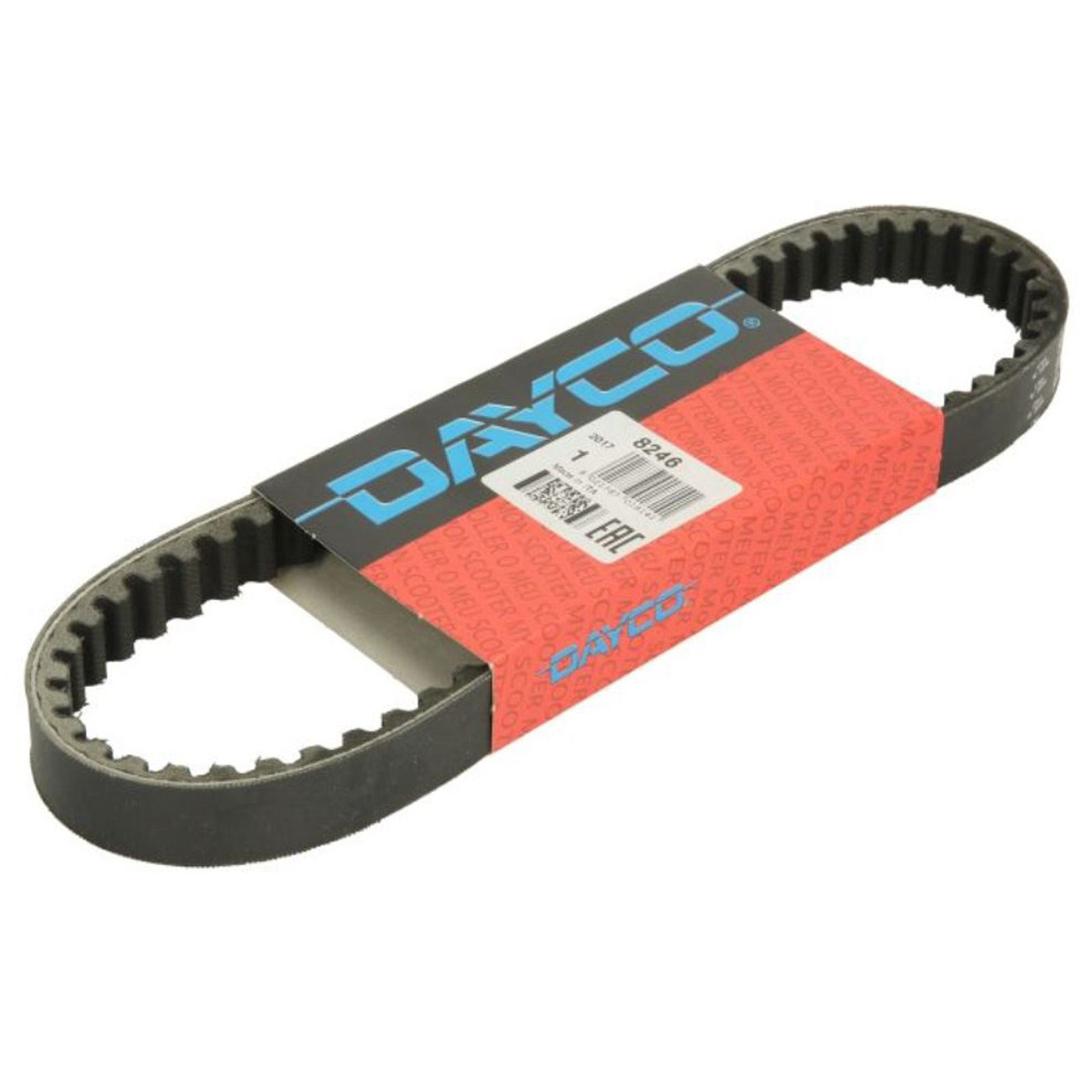 DAYCO 8246 Antriebsriemen 17.5x678 Keilriemen für SYM Super Fancy 50 1996-2001