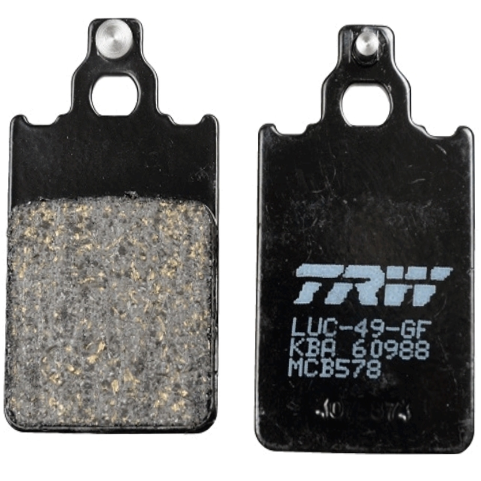 TRW MCB578 Bremsbeläge für Piaggio Free Simson Sperber 5-Gang Aprilia Red Rose Beta Malaguti F12