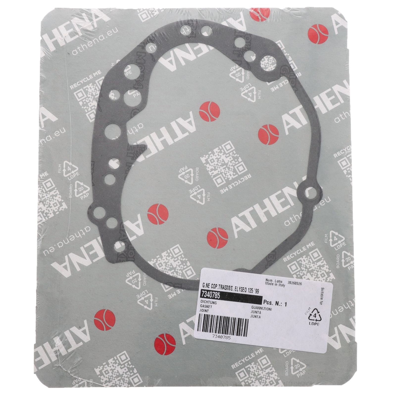Getriebedeckeldichtung Hinterachse S410420014001 für Peugeot Elyseo Elystar JetForce Satelis