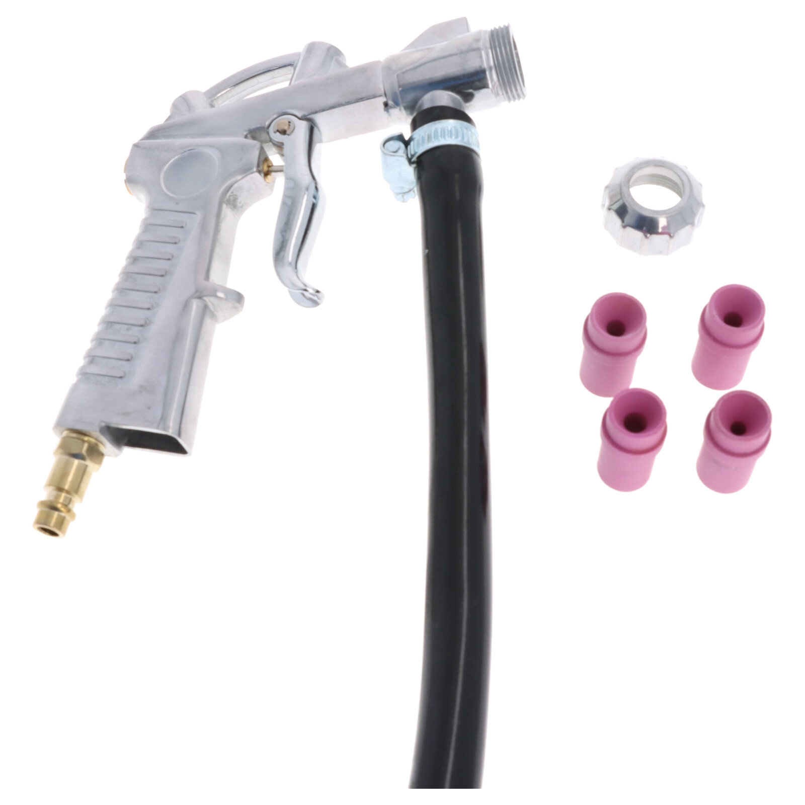 Mobiles Sandstrahlgerät Sandstrahlpistole Sandstrahler 10L für Baustahl Felgen Karosserie