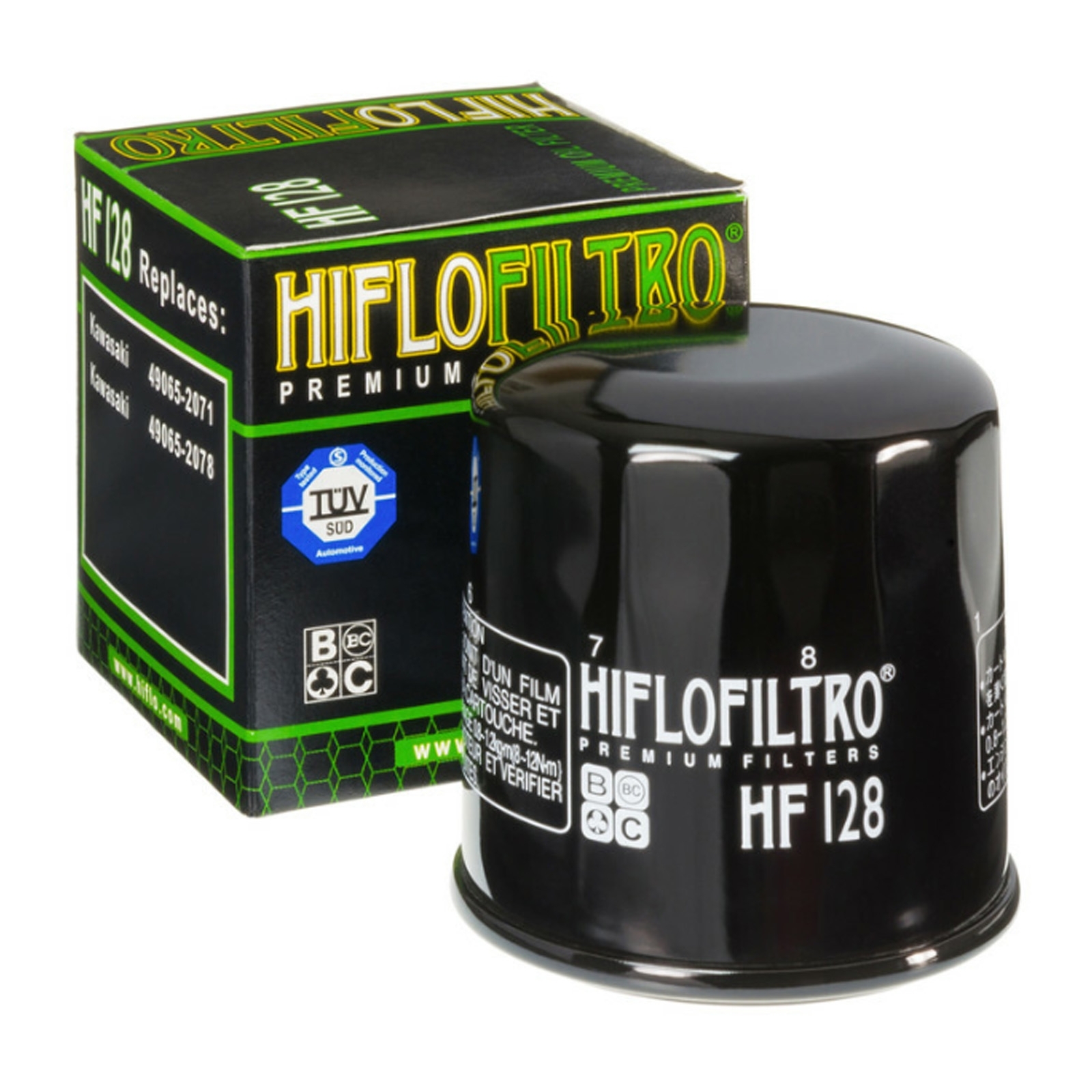 Hiflo HF128 Ölfilter für Kawasaki KAF 400 Mule 610 2WD 4WD Mule SX
