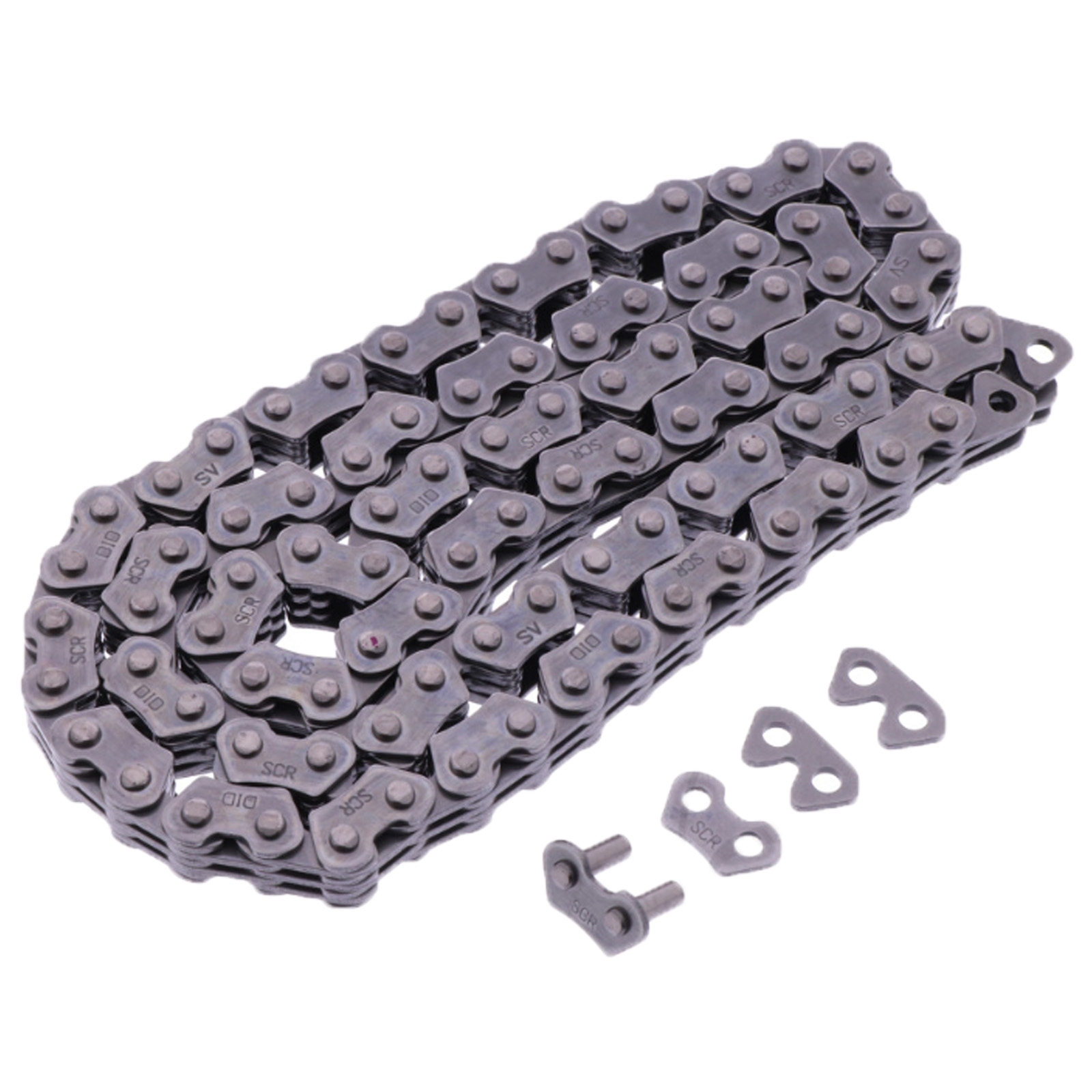 DID SCR0409 SV/092 Steuerkette für Kawasaki KFX700 KSV Brute Force KVF750 Suzuki DL SV 1000 offen + Schloss