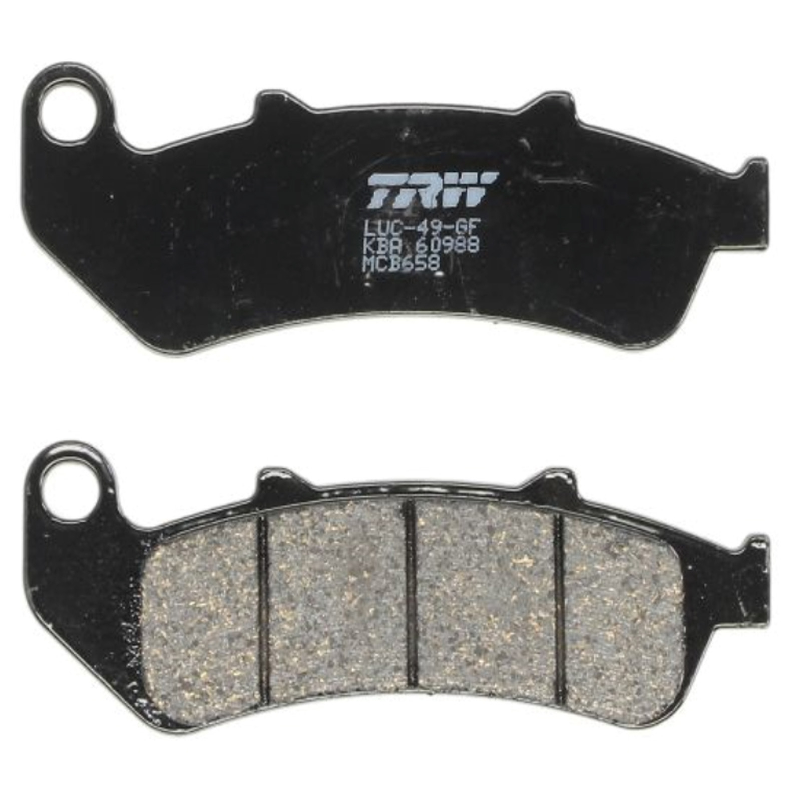TRW MCB658 Bremsbeläge für Honda CBR1000 F Dual CBS SC24 SC24B 1993 - 2000