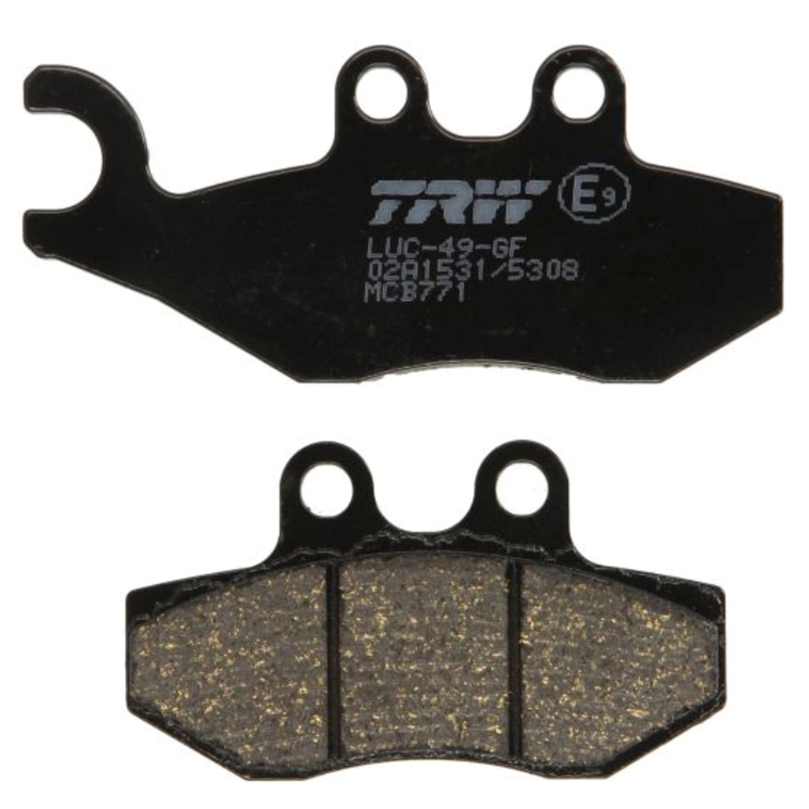 TRW Bremsbelagsatz vorne+hinten für Piaggio MP3 125 250 RL LT 300 ERL LT RL