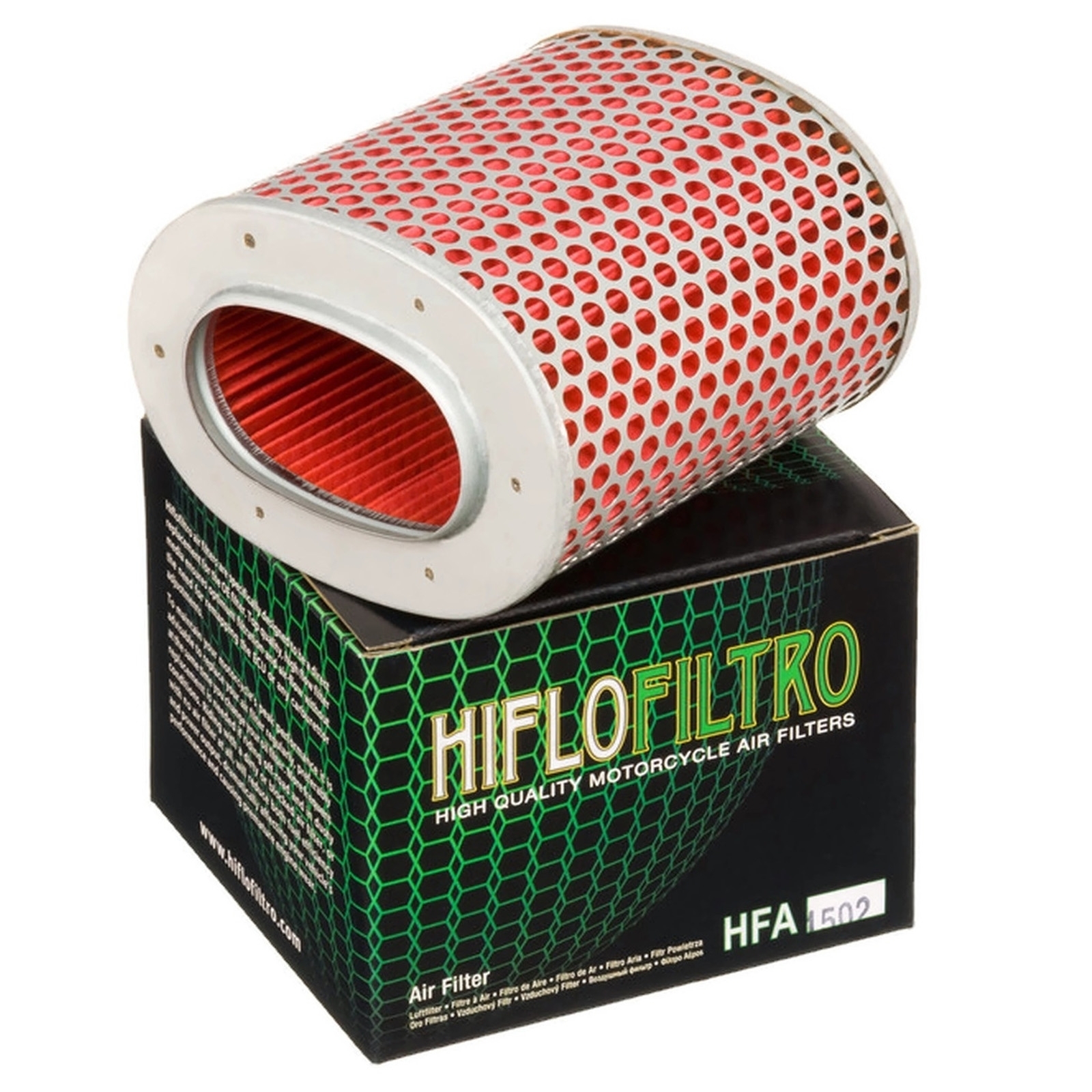 Hiflo HFA1502 Luftfilter für Honda XBR 500 1985-1989 GB 500 Clubman PC15 PC16 Tauschluftfilter