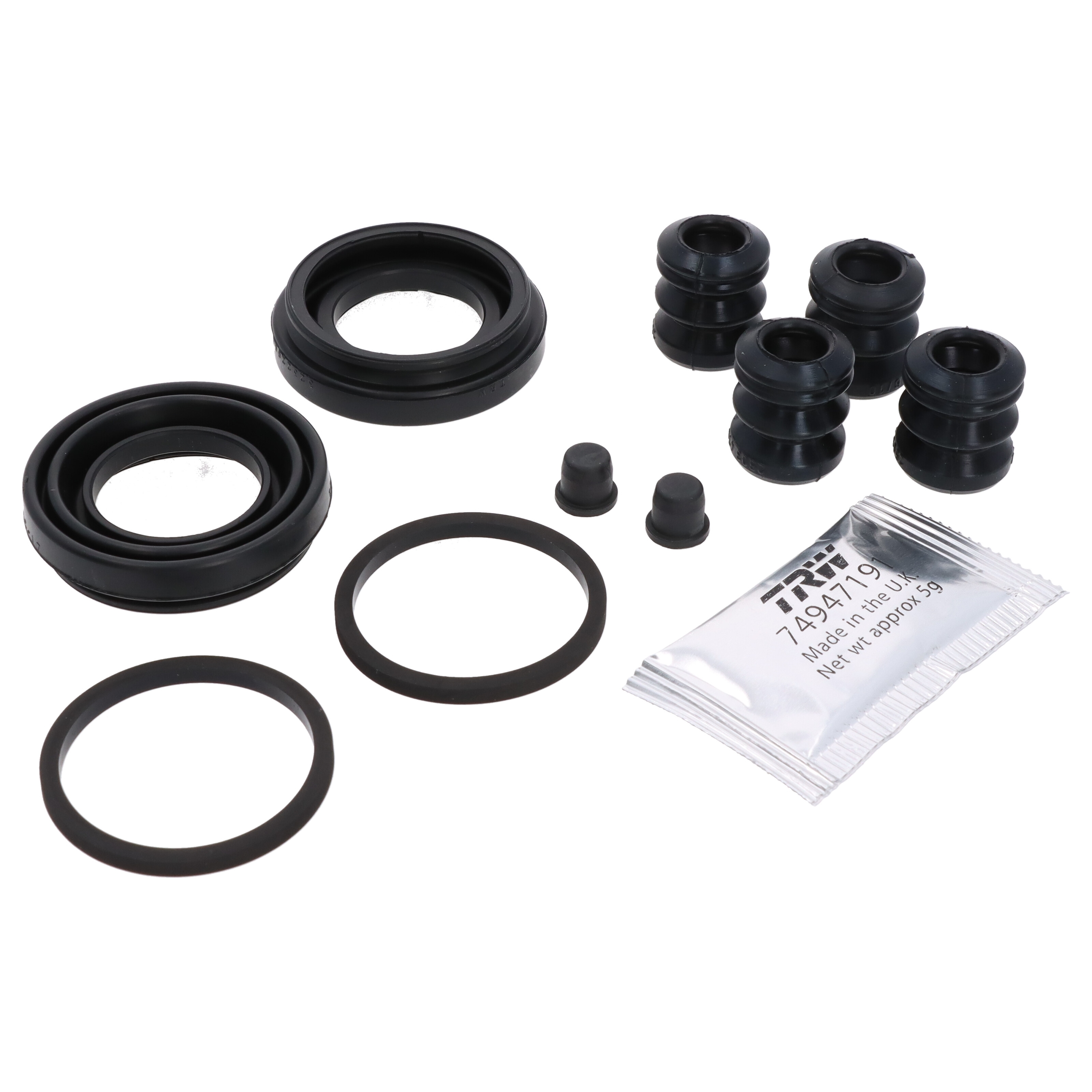 TRW SP8980 Reparatursatz Bremssattel hinten für Audi Seat Skoda VW Fita Alfa Romeo