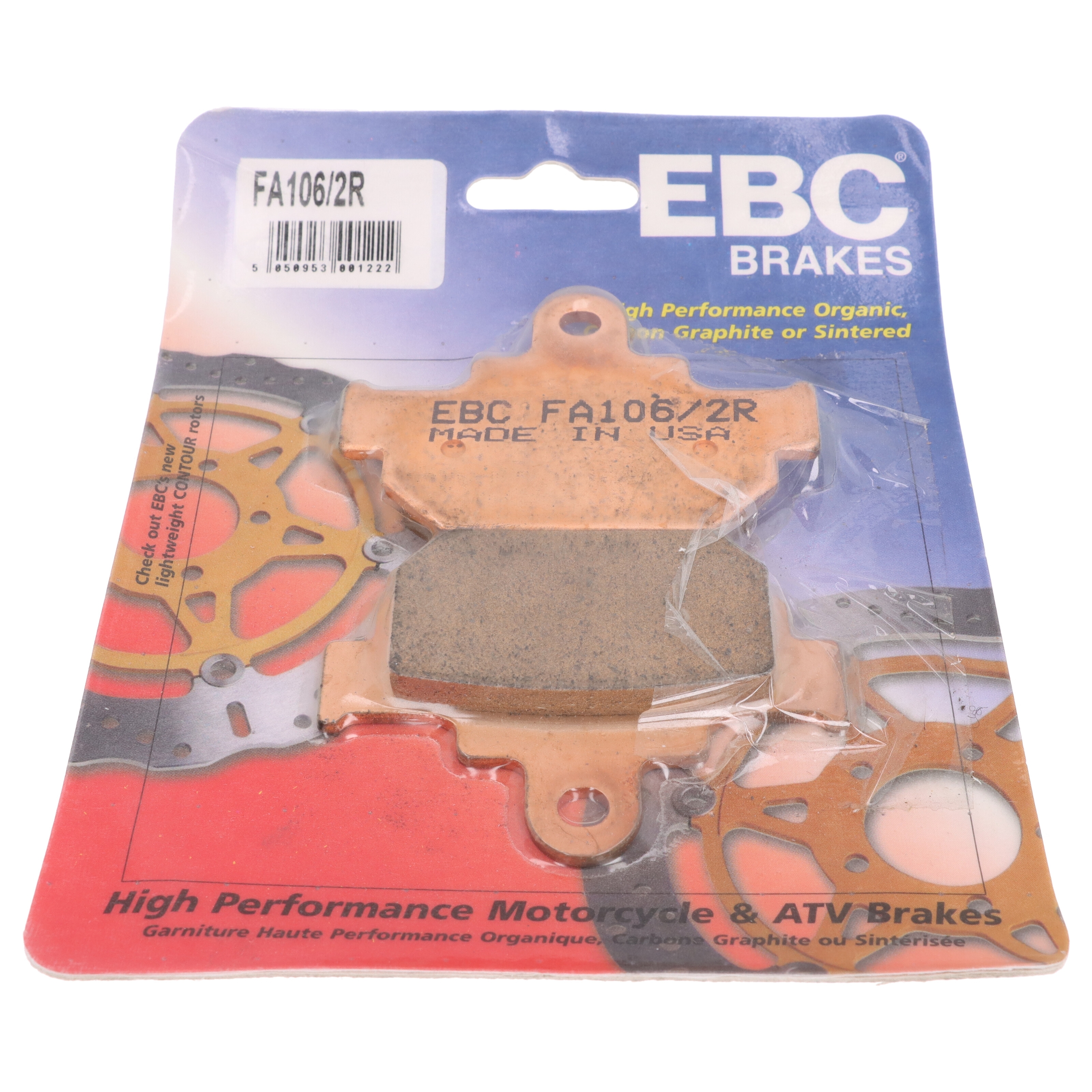 EBC Goldstuff Sintermetall Bremsbeläge 106/2R