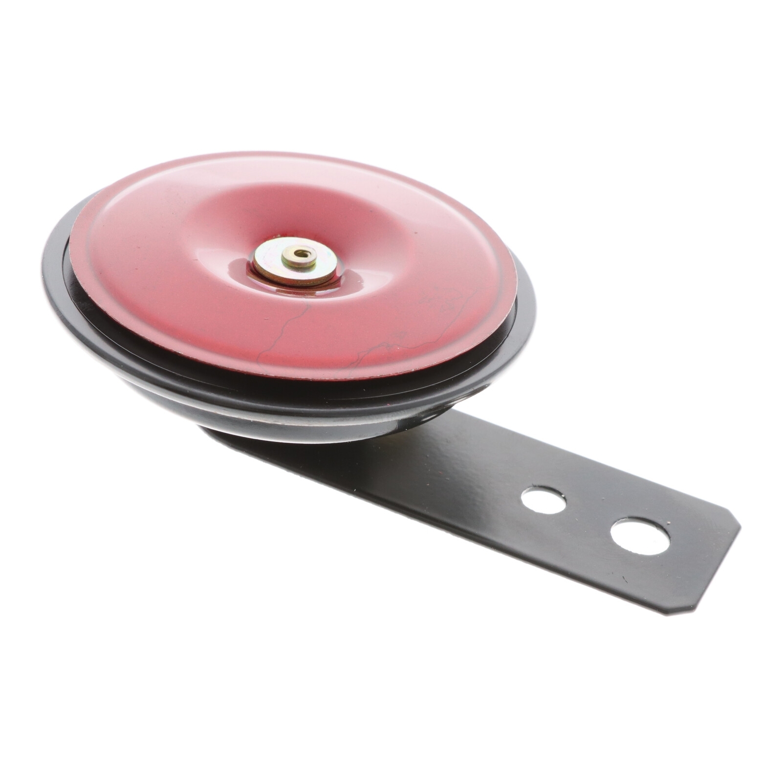 Motorrad Hupe rot-schwarz, 6 Volt, 70 mm