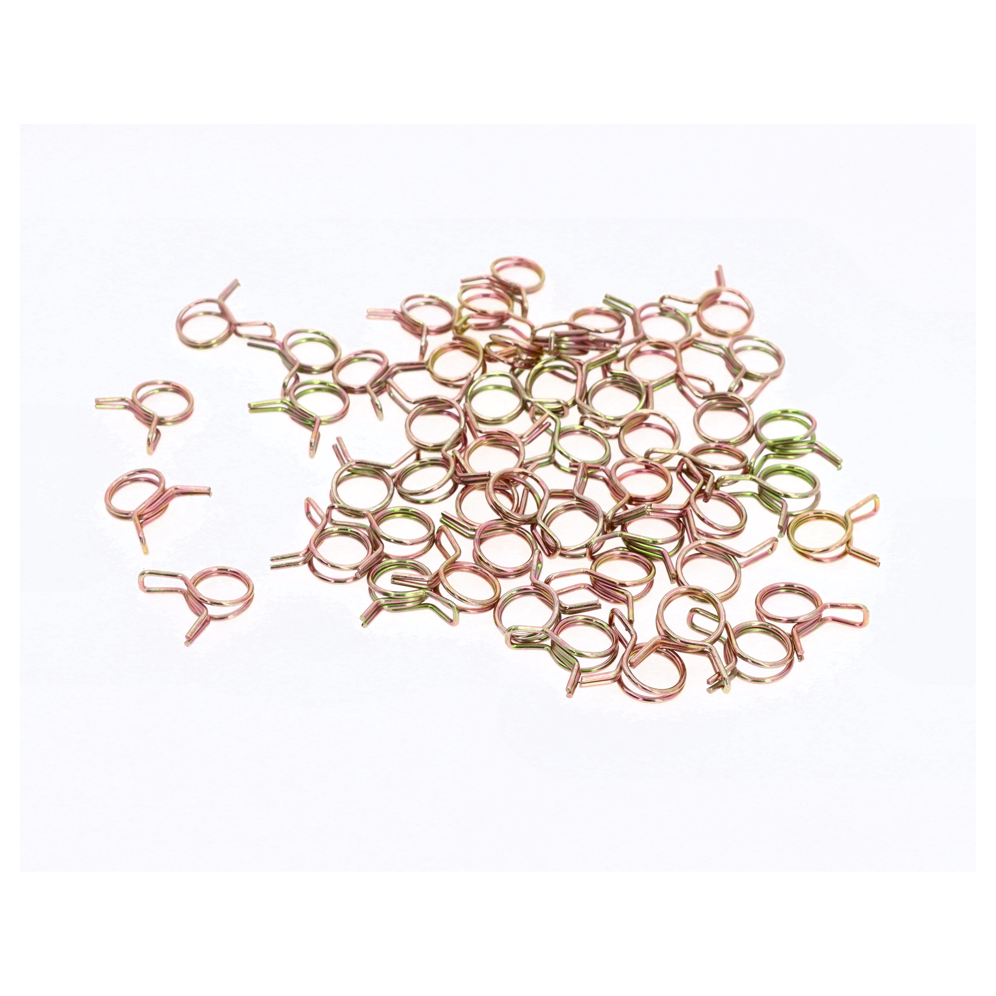 50x Universelle Klemmen Schlauchklemmen für Benzinschlauch / Kraftstoffschlauch 10x1mm