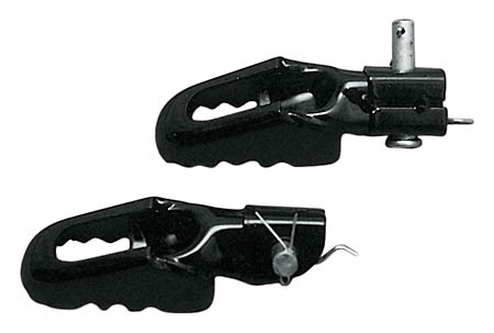 Krallen-Fussrasten, schwarz 310-015