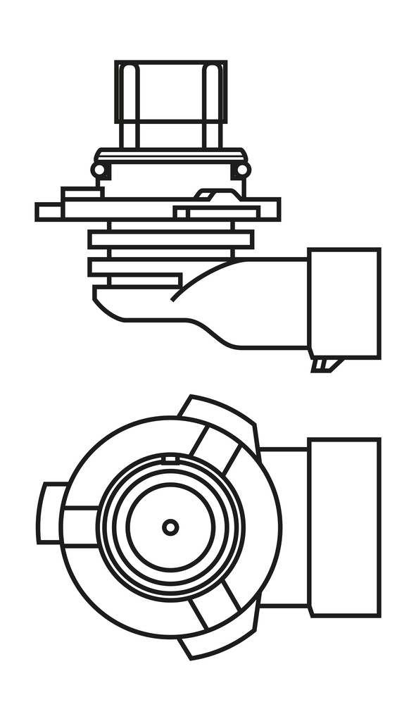 BOSCH 1987301063 HB4 Halogenlampe 12V 51W für Scheinwerfer Nebellicht