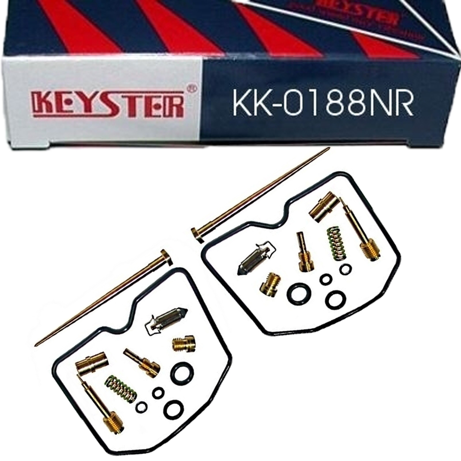 Keyster KK-0188NR Vergaser Reparatursatz für Kawasaki EN500A EN500B 1990 - 1995