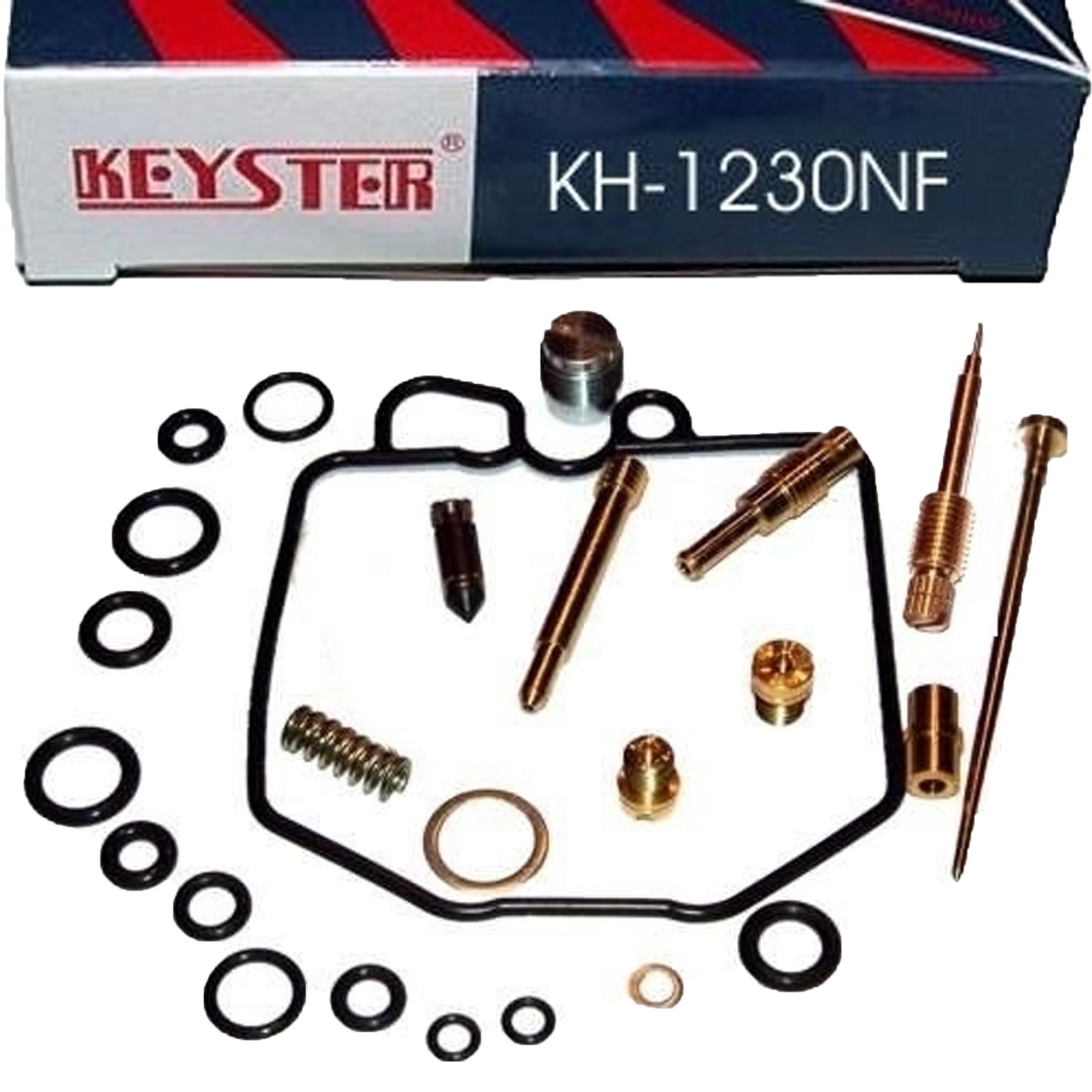 4x Keyster KH-1230NF Vergaser Reparatursatz für Honda CB1100F Super Boldor SC11 1983-84