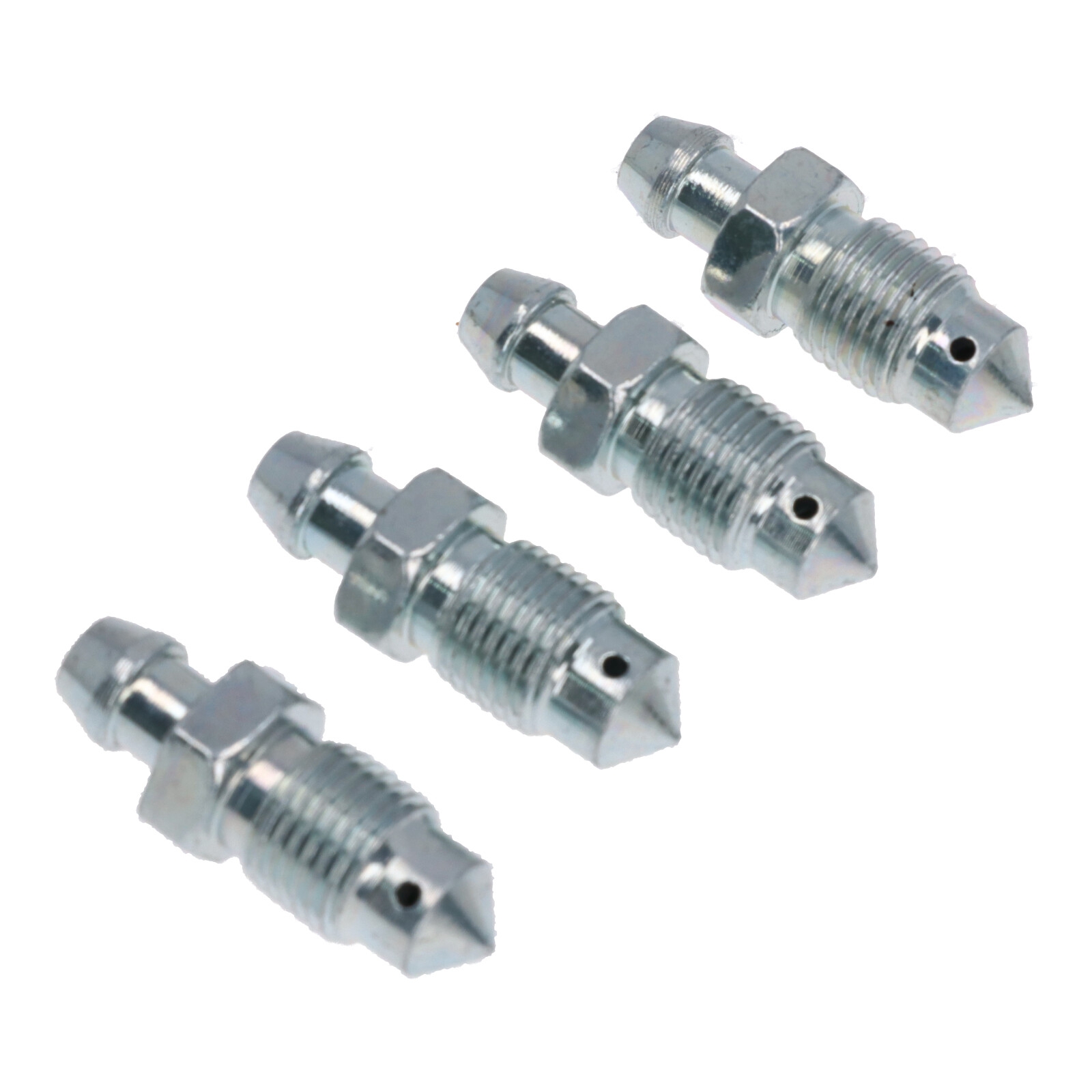 4x Quick Brake 0039-4 Bremssattel Entlüfterschraube Entlüftungsventil M10x1x30 mm SW11
