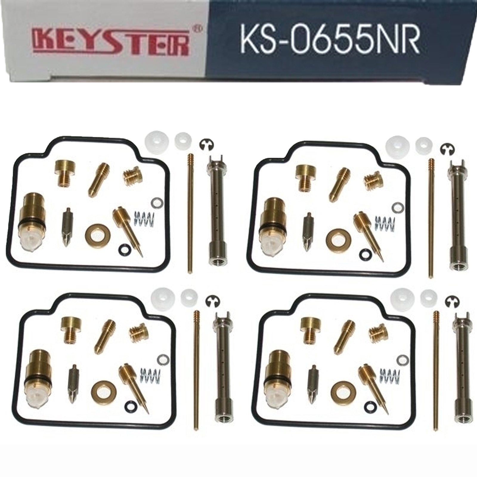 Keyster KS-0655NR Vergaser Reparatursatz komplett für Suzuki GSX-R 1100 GU74C 1986-1988