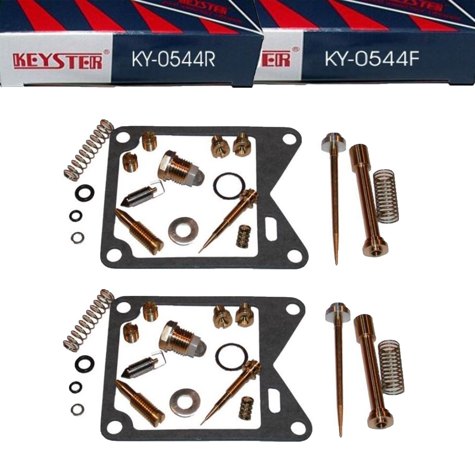 Keyster Vergaser Reparatursatz vorne + hinten für Yamaha XV 750 SE Special 5G5