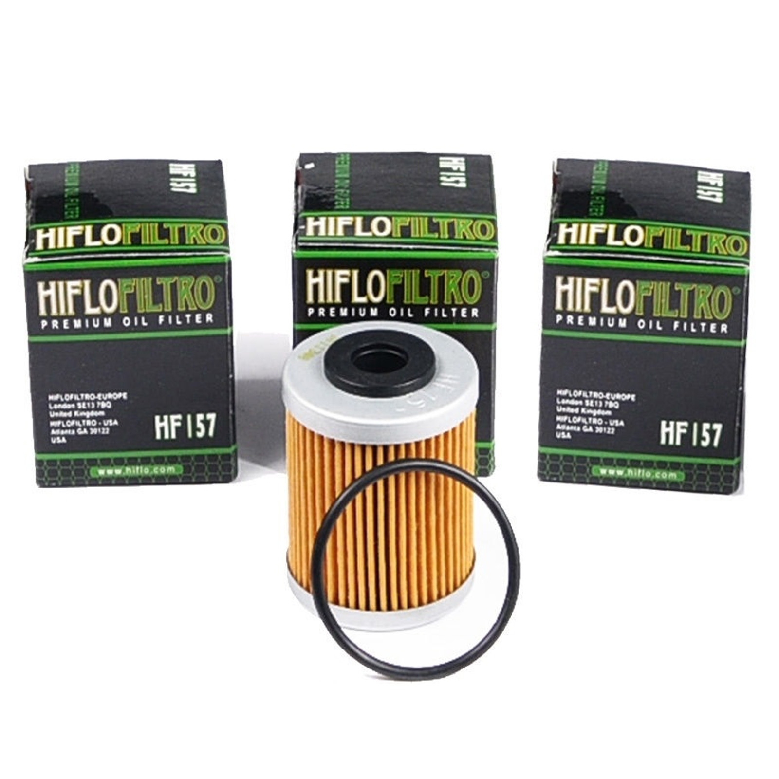3x Hiflo HF157 Ölfilter für KTM Duke Enduro 690 EXC SX SMR XC Quad Beta RR Enduro