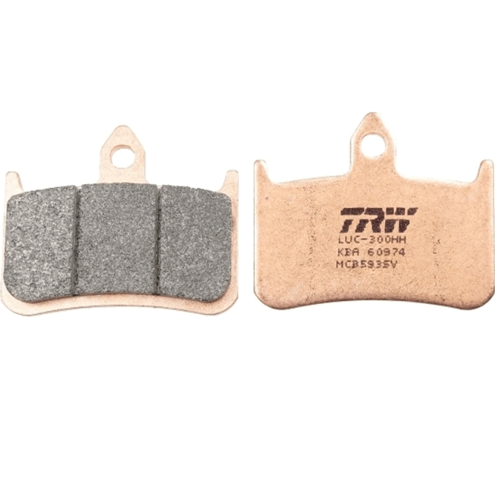 TRW Sintermetall Bremsbelagsatz vorne für Honda CB900 F CBR900 RR CB-X4 CB1000 F CB250 F