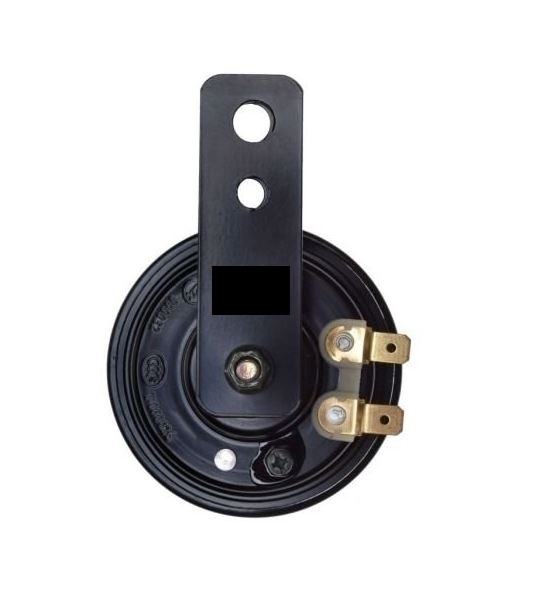 Premium Motorrad Hupe schwarz, 6 Volt, 65 mm E-geprüft universal Metall