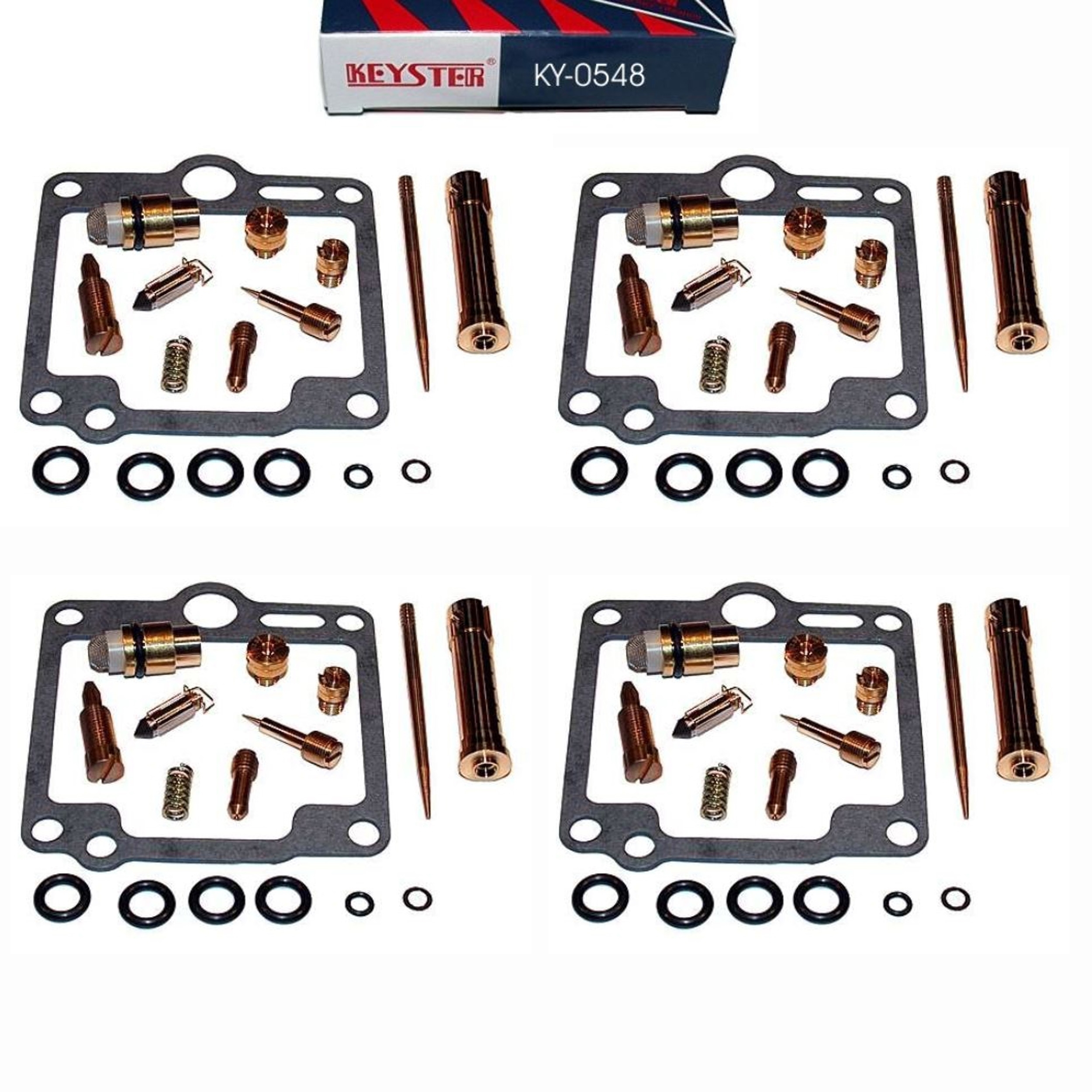 4x Keyster KY-0548 Vergaser Reparatursatz für Yamaha XJ900 XJ900 F 1985-1990 58L