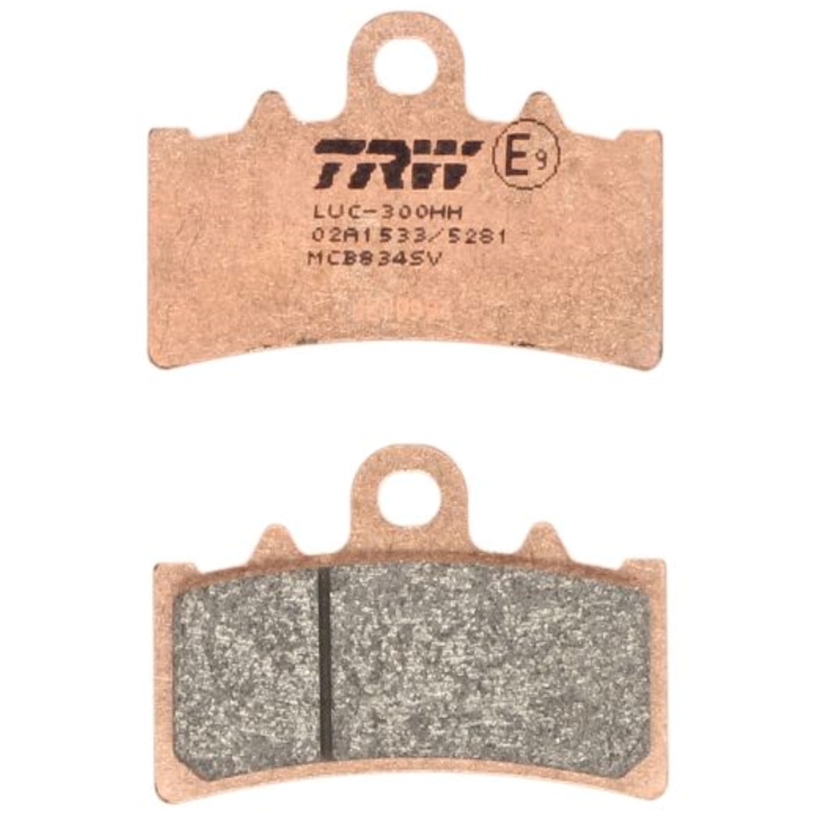 TRW MCB834SV Sintermetall Bremsbeläge vorne für KTM Duke 125 200 390 RC125 RC200 RC390 BMW G310 C400