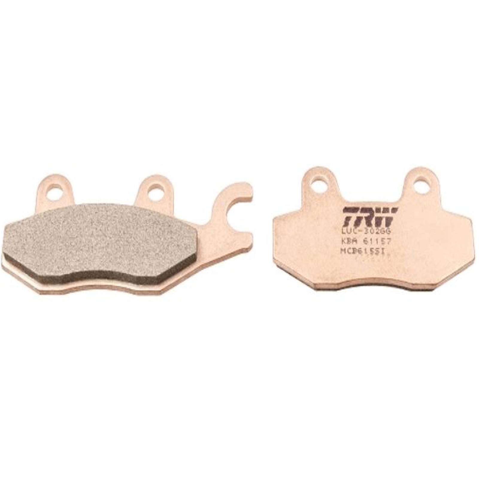 TRW MCB615SI Sintermetall Bremsbeläge für Kawasaki KLF KAF Yamaha YFM YFZ YXR Suzuki DR LT-F LT-R