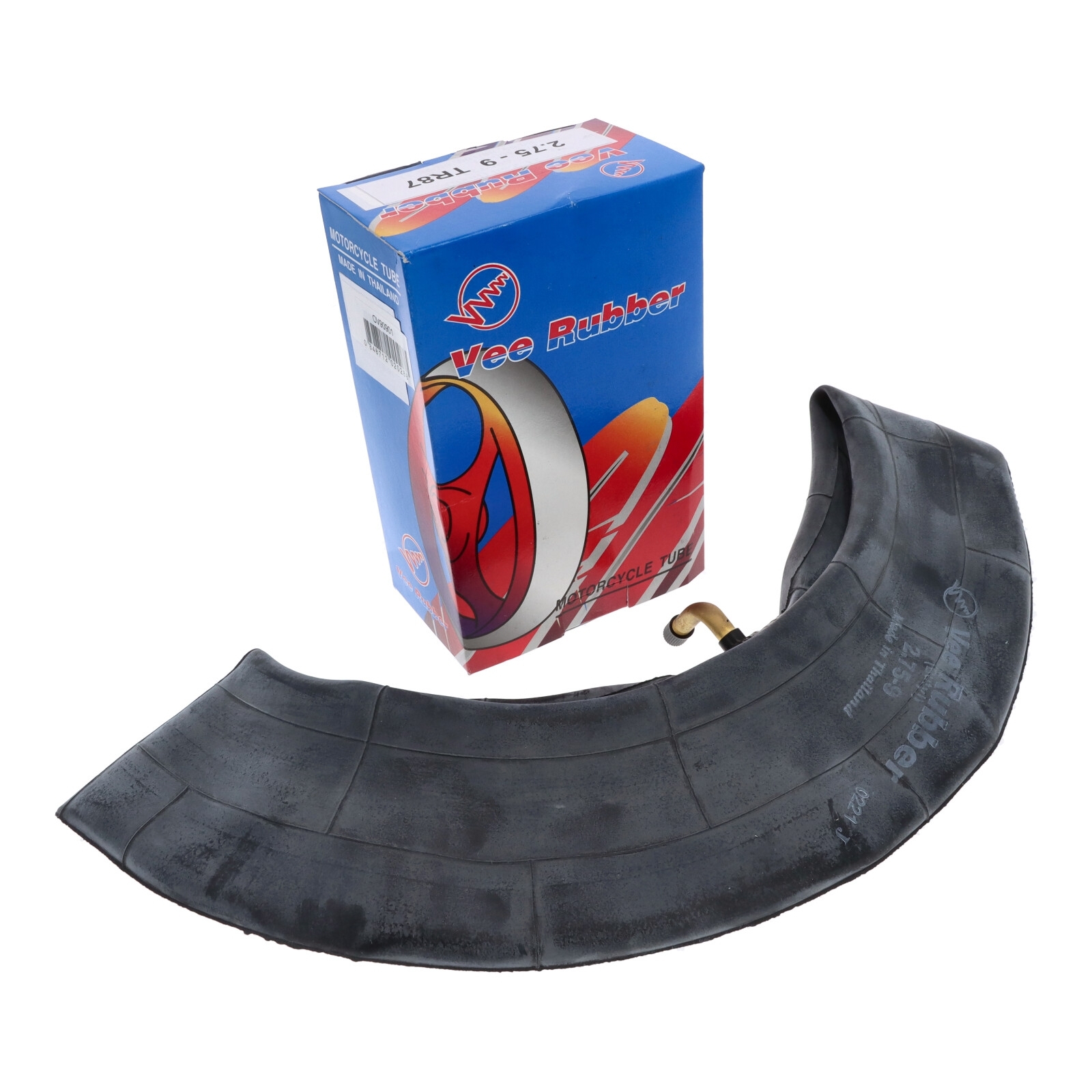 2x Reifenschlauch Schlauch für Vespa Roller 2.75-9 3.00-9 Ventil TR87 90 Grad