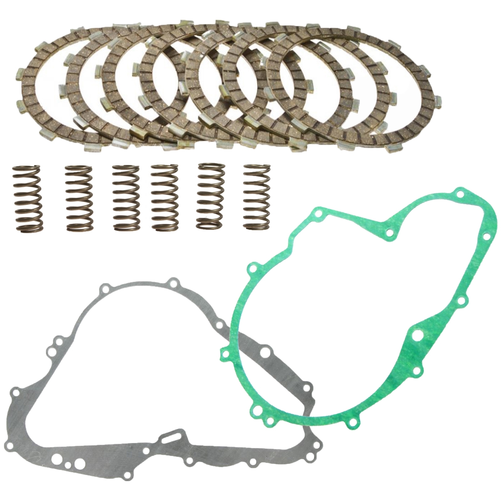 Kupplung für BMW F 650 1994-99 F650ST 0161 0162 0163 TRW Satz verstärkt + 2 Gehäusedeckeldichtungen