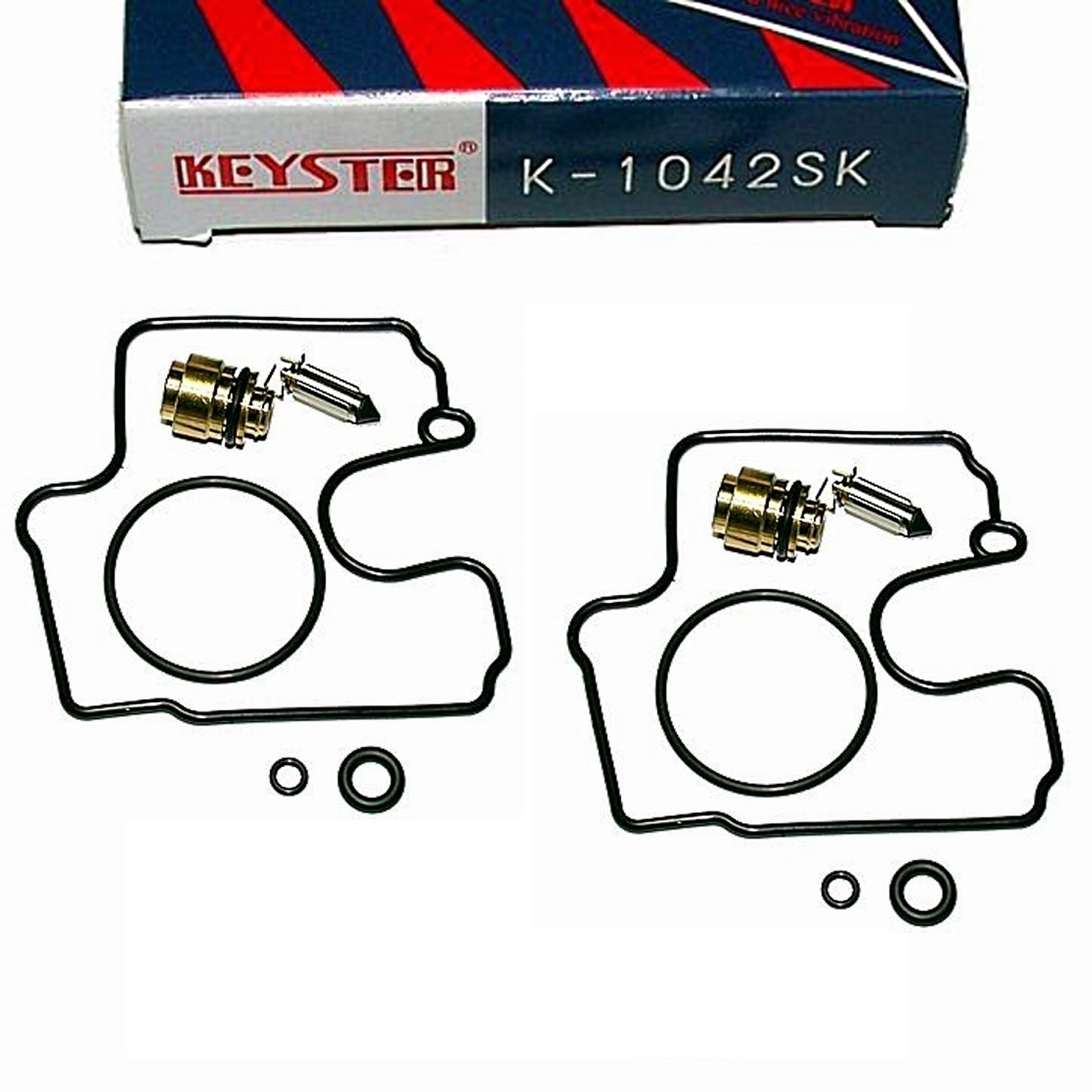 2x Keyster K-1042SK Vergaser Reparatursatz für Suzuki SV 650 1999 - 2002 VL 800