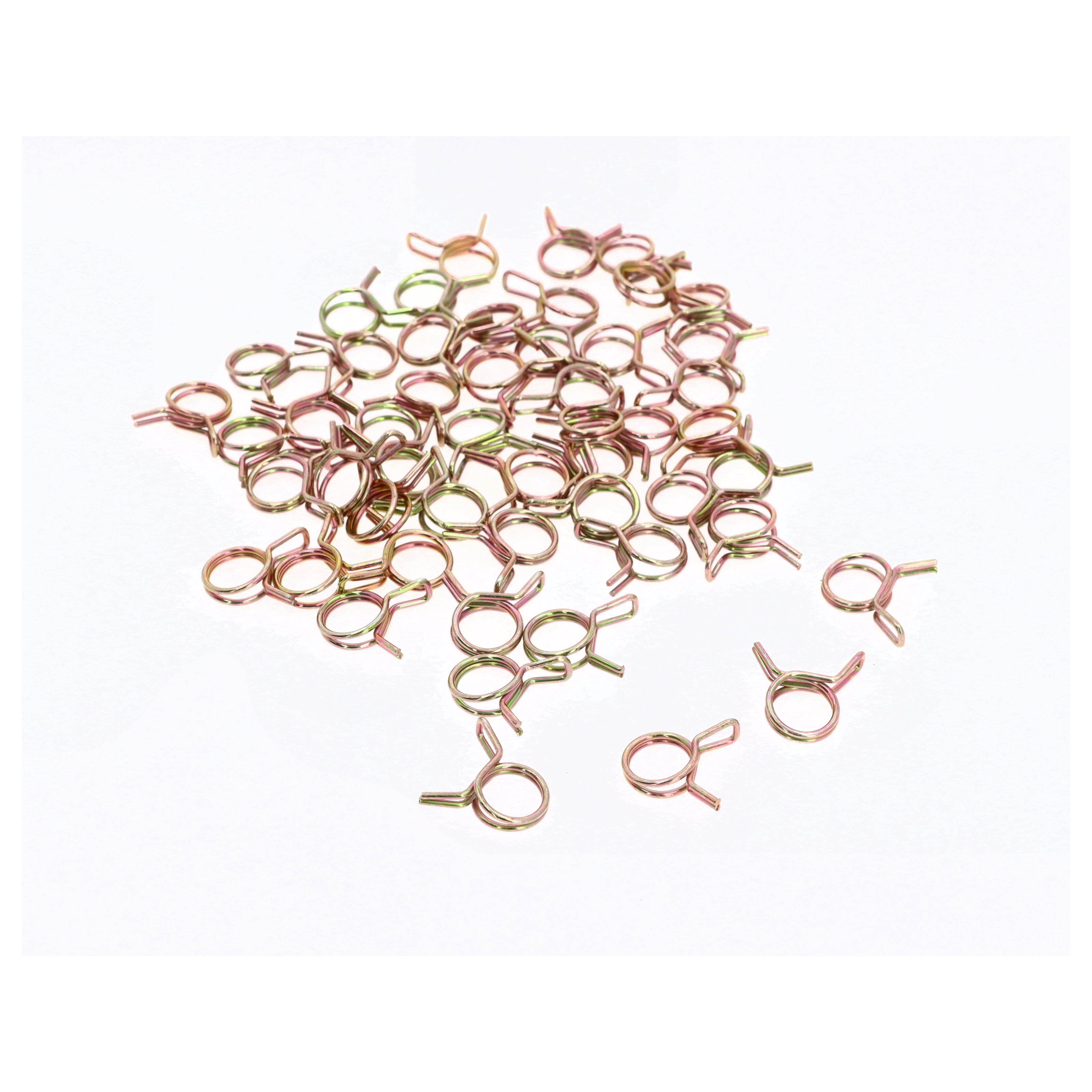 50x Universelle Klemmen Schlauchklemmen für Benzinschlauch / Kraftstoffschlauch 10x1mm