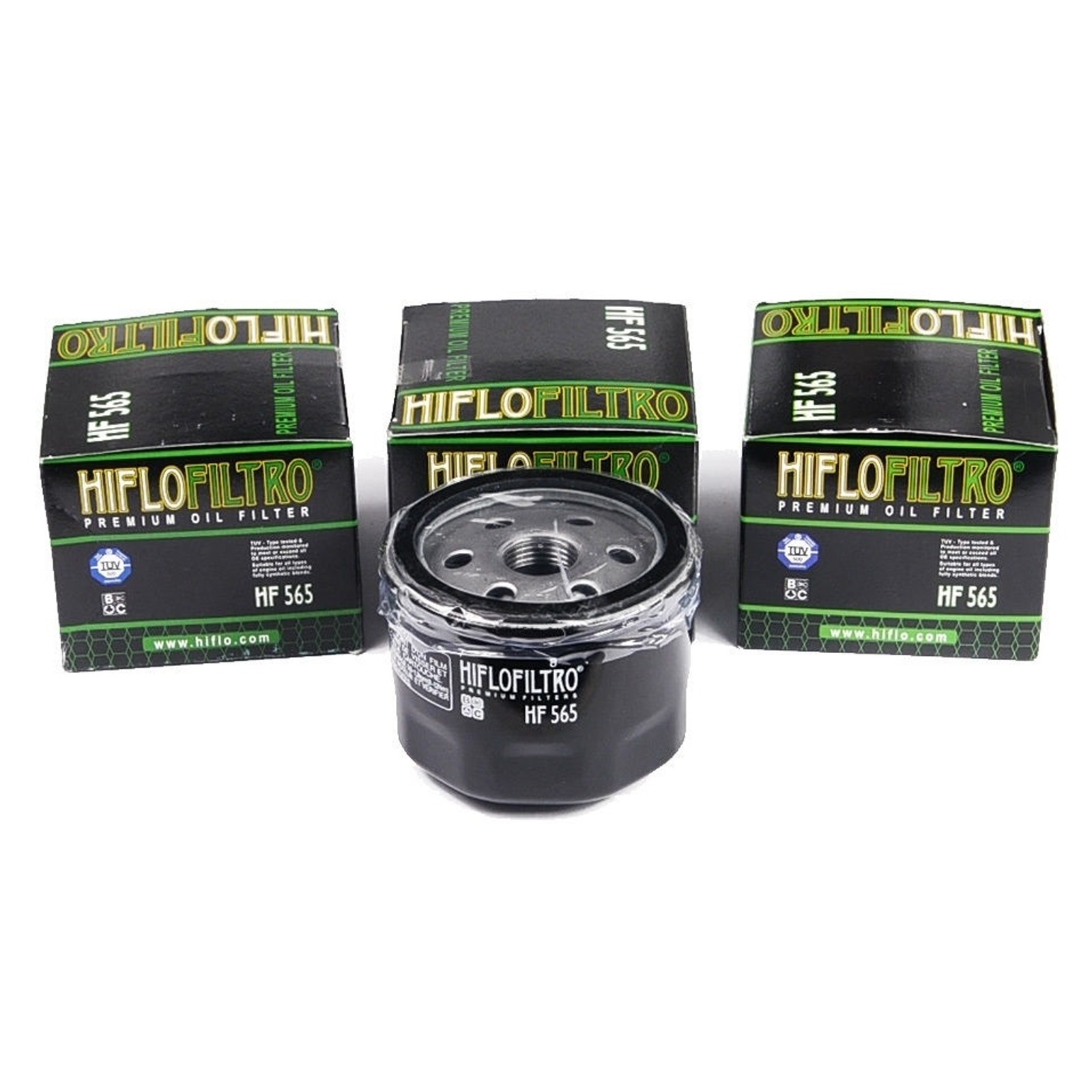 3x Hiflo HF565 Ölfilter für Aprilia Dorsoduro Mana Shiver SRV Cagiva Gilera Moto Guzzi Piaggio