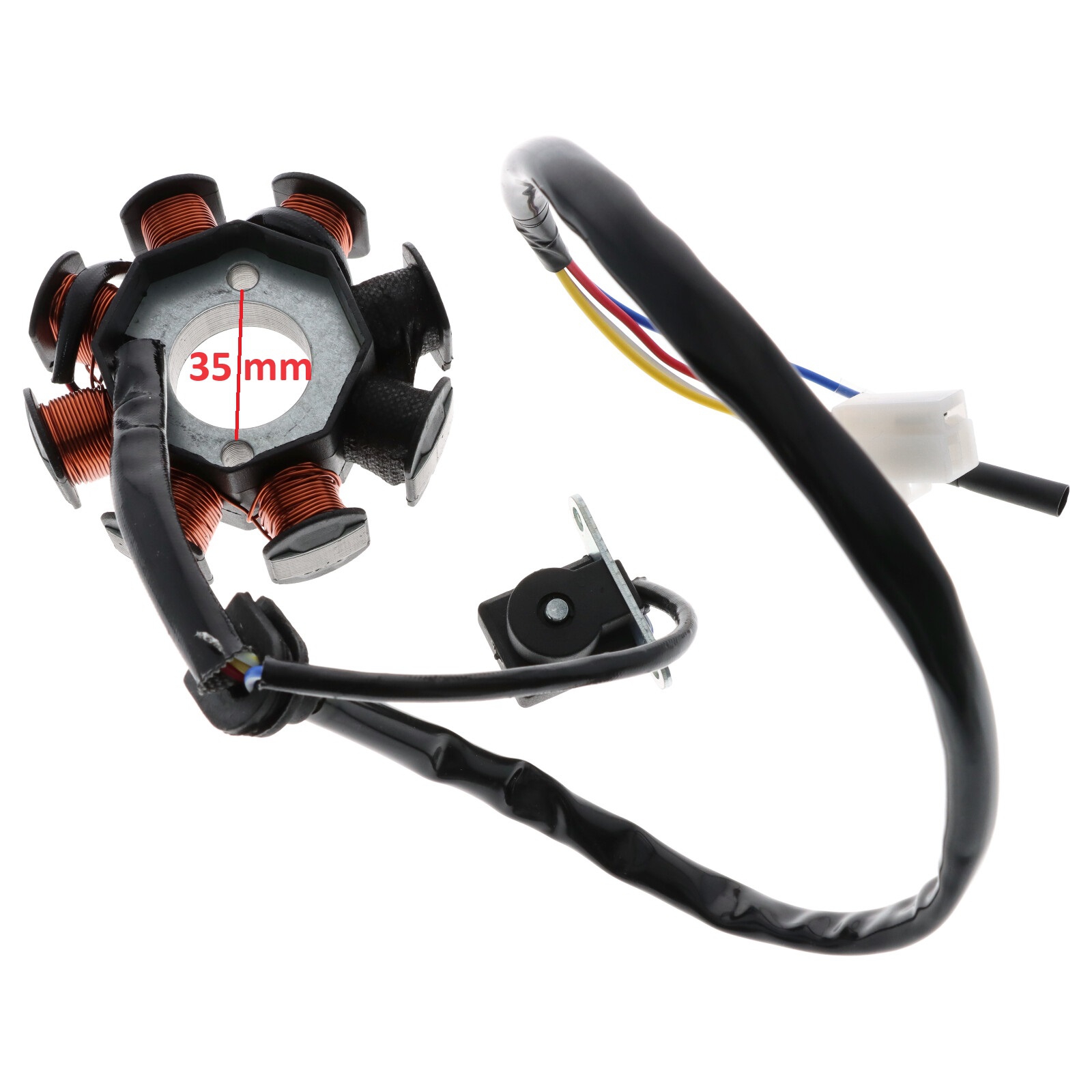 Lichtmaschinenstator für China 4Takt Roller AGM Baotian Benzhou Jonway Kreidler Peugeot