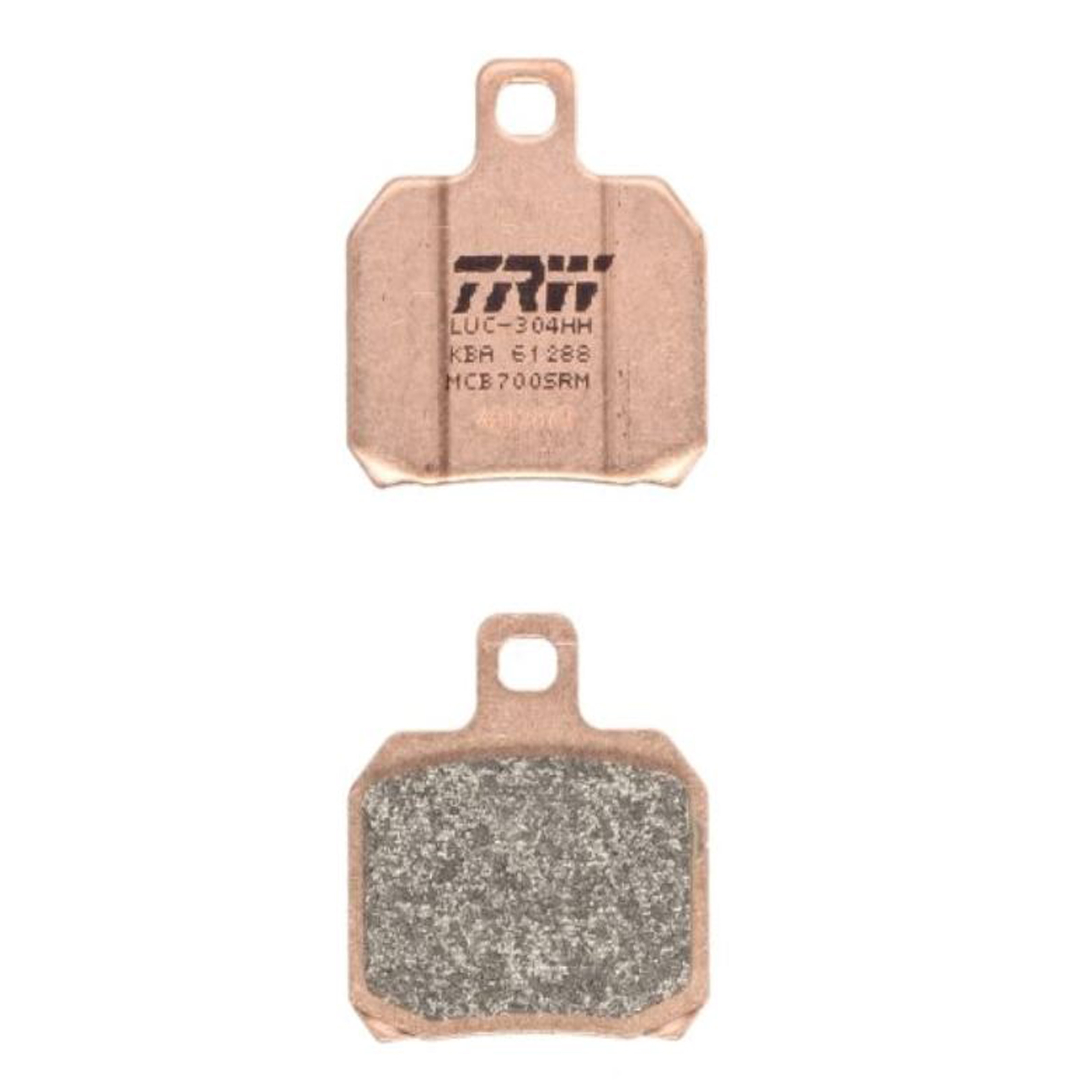 TRW MCB700SRM Bremsbeläge für Piaggio X9 X8 Beverly Yamaha XQ YP VP MBK Suzuki UH
