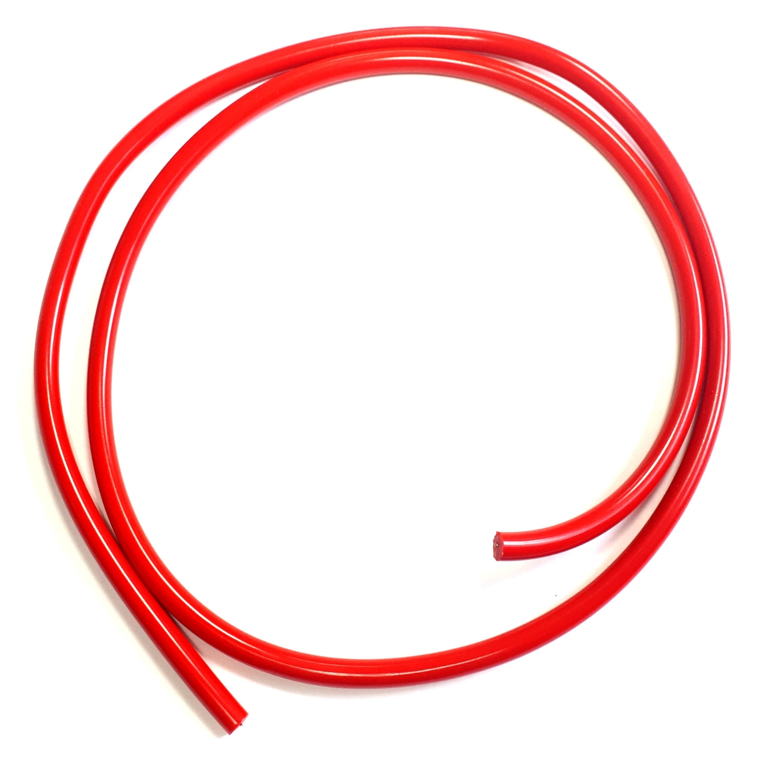 1x Motorrad Zündkabel Zündleitung rot 6,5 mm Dicke 1,0 m Länge für Simson
