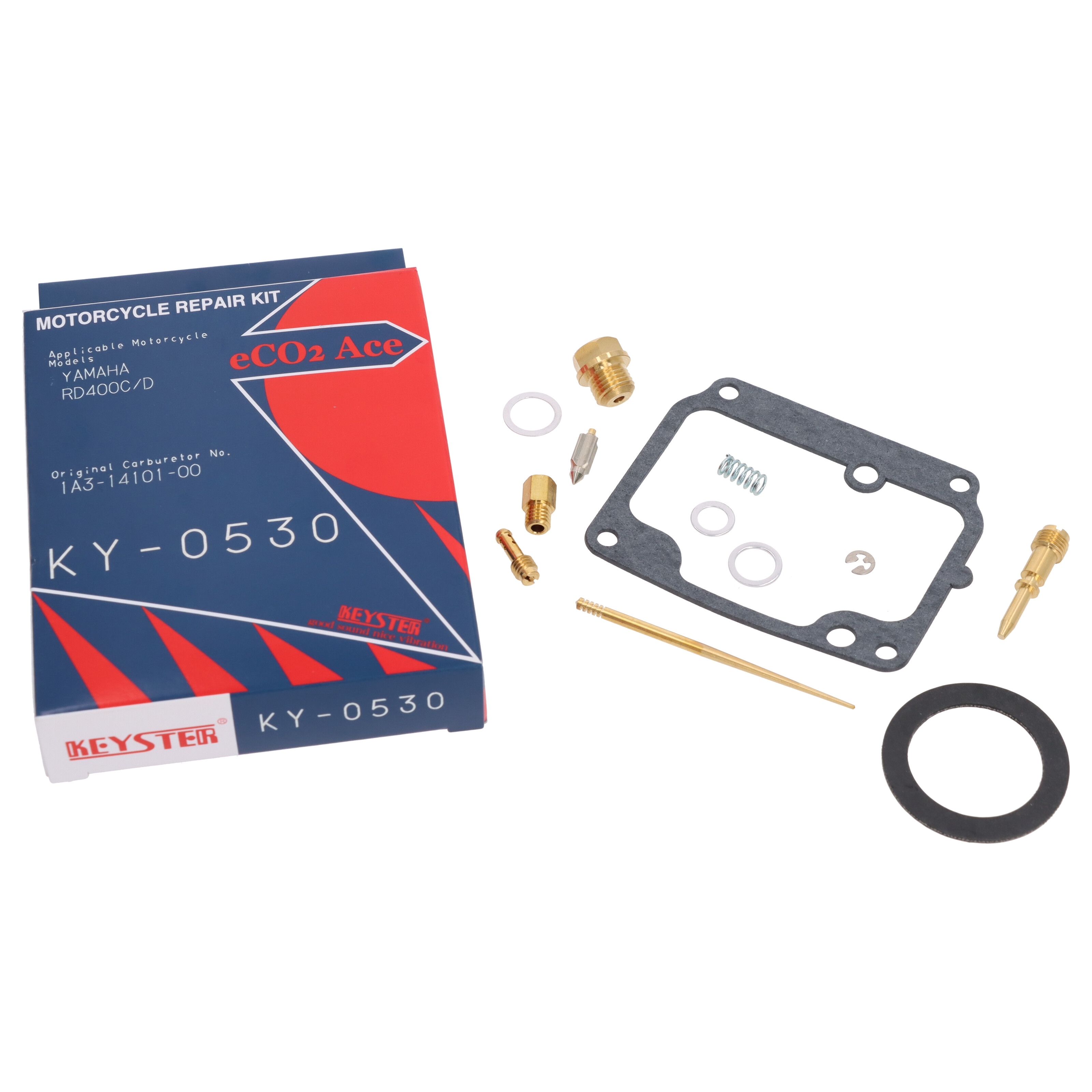 Keyster KY-0530 Vergaser Reparatursatz für Yamaha RD400 1A3 1976 - 1977