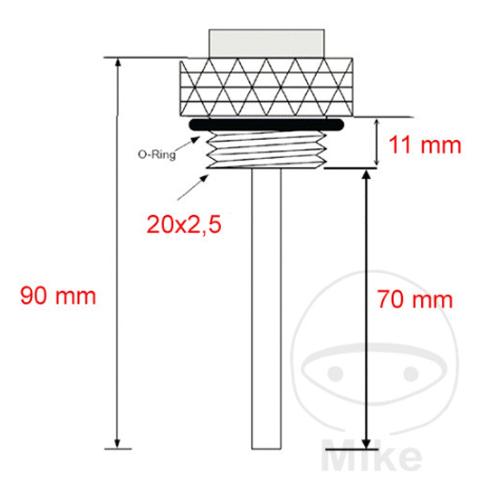 JMT Öltemperatur Direktmesser / Ölthermometer