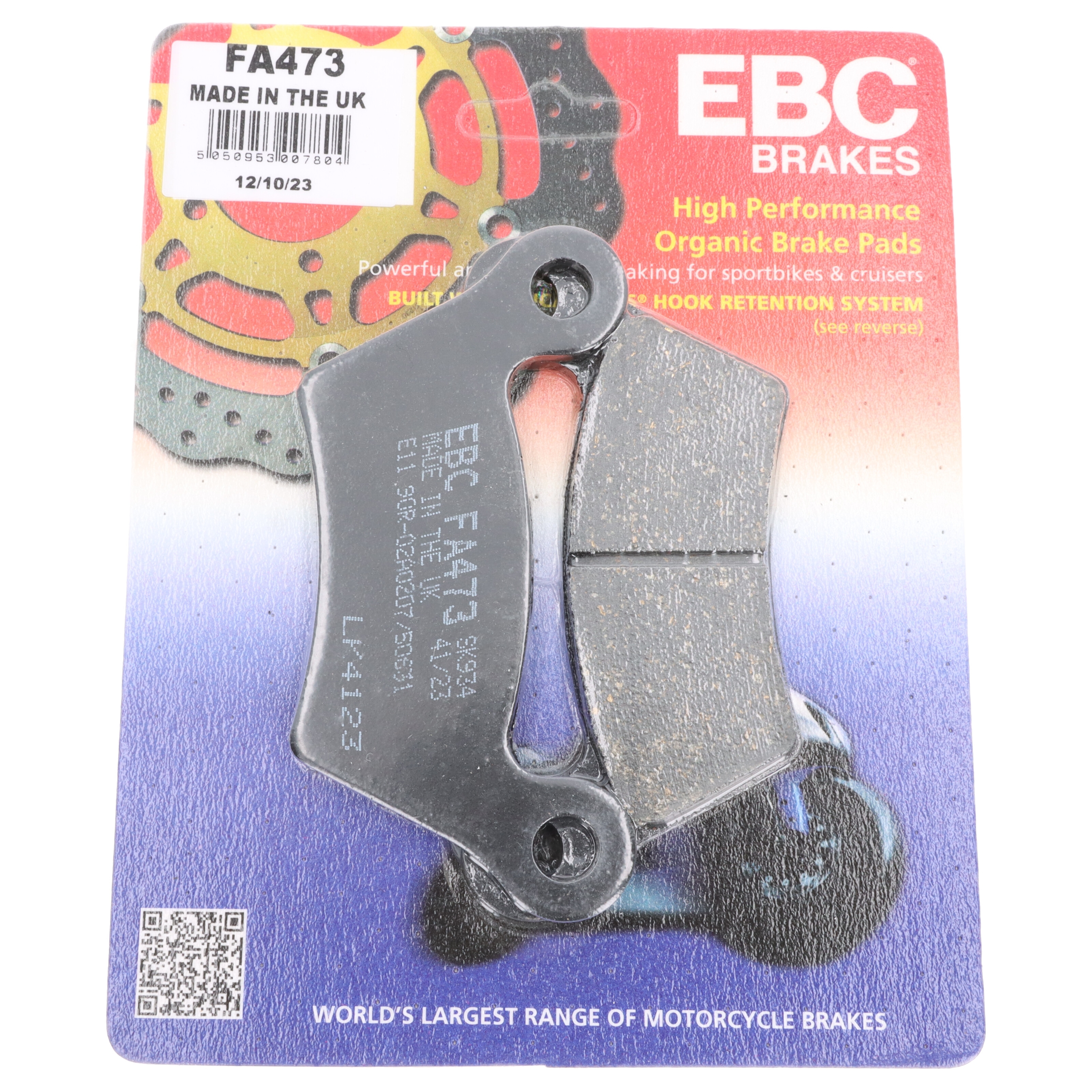 EBC Bremsbeläge FA473 für CAN-AM Spyder 1000 RT SM5 SE5 2010-2012