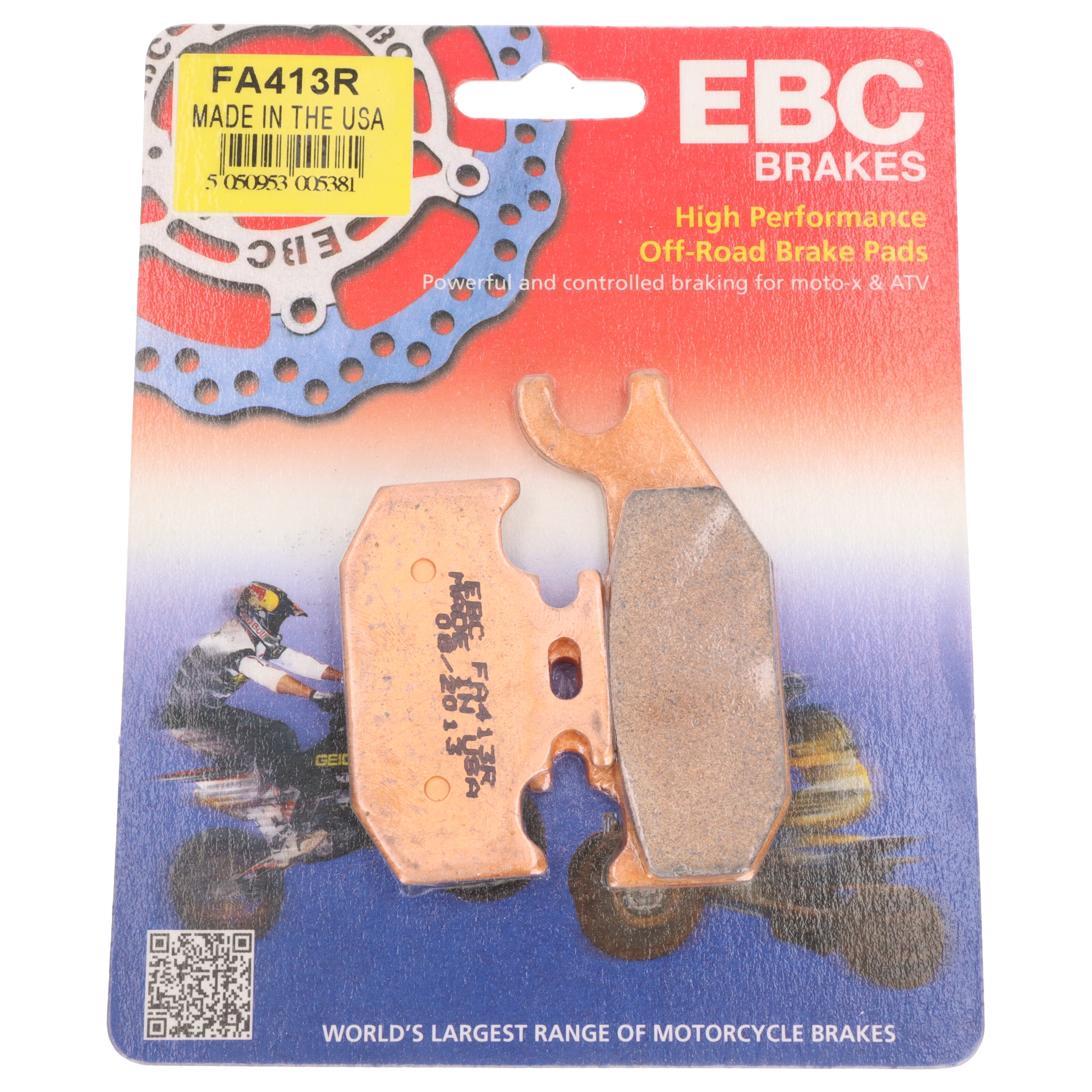 EBC Bremsbeläge FA413R für Suzuki LT-A LT-F 400 500 700 V X XP FS
