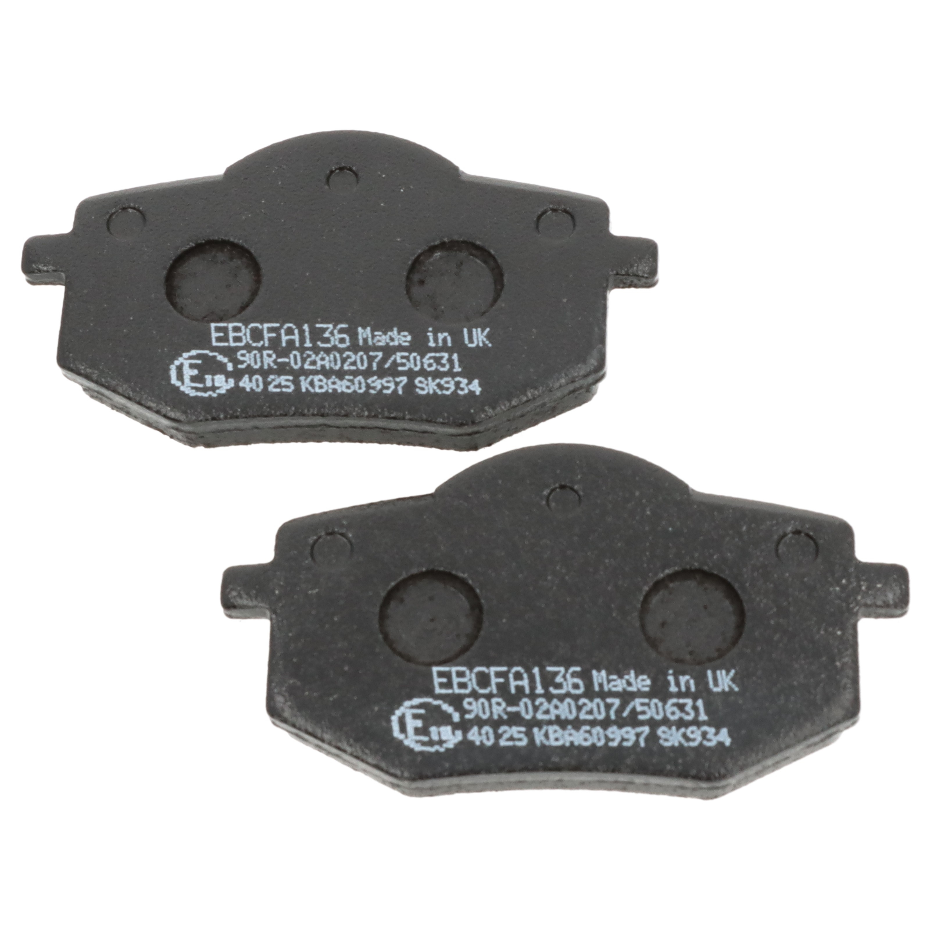 EBC Bremsbeläge FA136 für Yamaha XV 535 H N SH 2YL 3BR 2YL